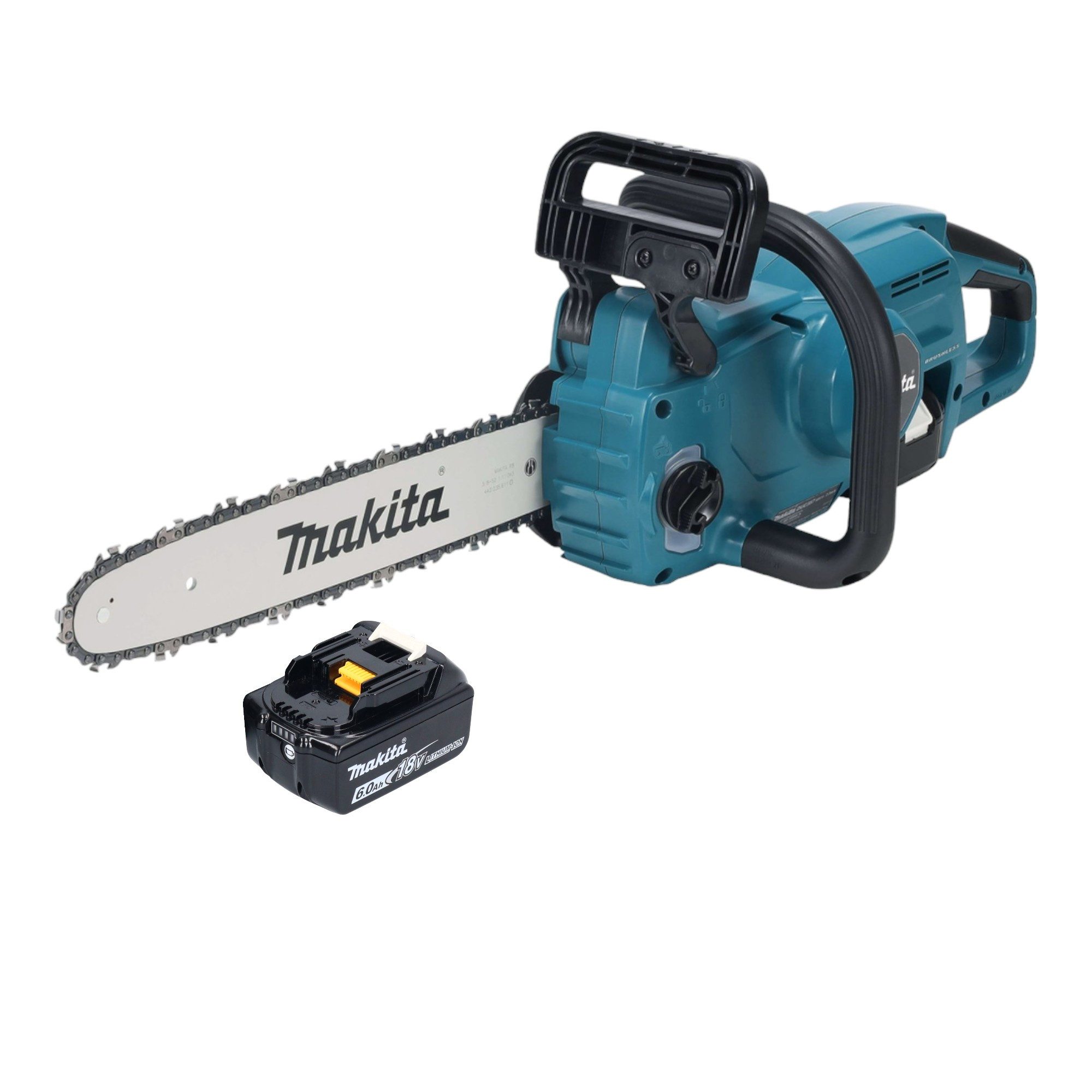 Makita Akku-Kettensäge DUC 357 GX3 18 V 35 cm Brushless + 1x Akku 6,0 Ah - ohne Ladegerät