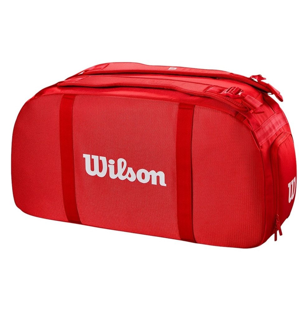 Wilson Tennistasche Super Tour Coaches Duffel - rot
