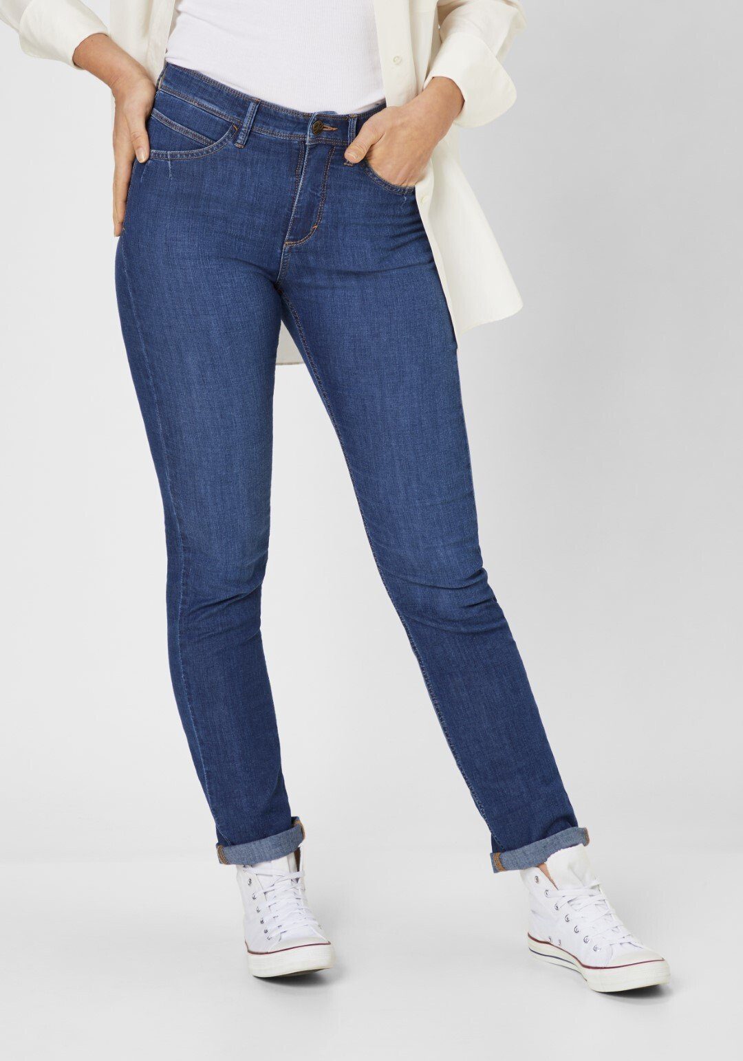 Paddock's Slim-fit-Jeans PAT Light Denim mit Motion & Comfort Stretch