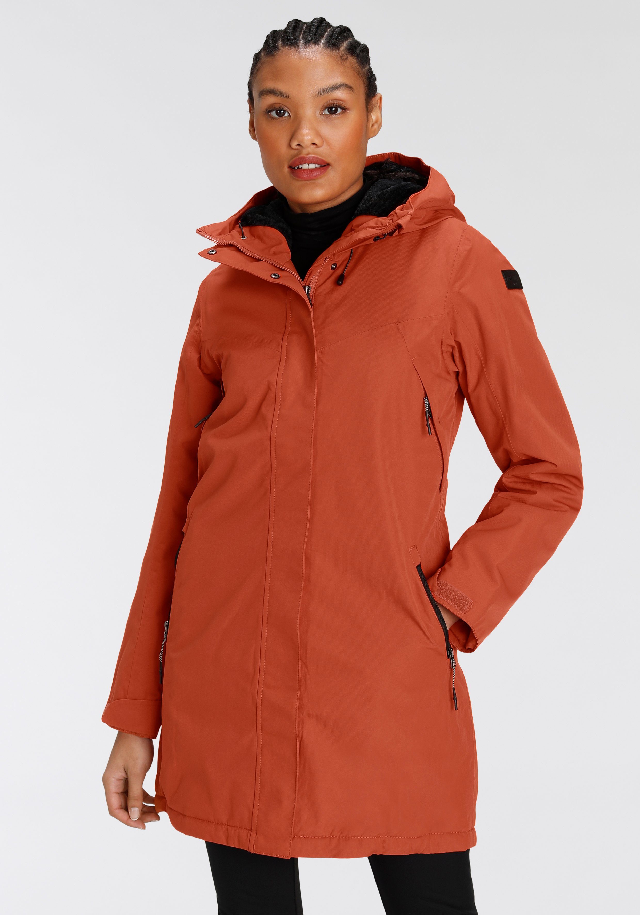 Parka Icepeak Wasserabweisend & Atmungsaktiv PINESDALE Winddicht orange &