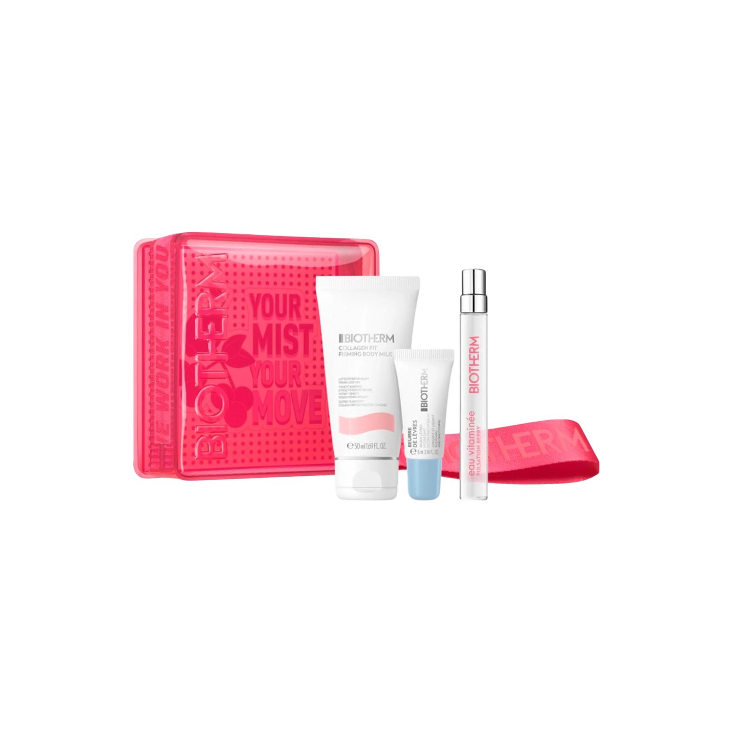 BIOTHERM Gesichtspflege-Set Eau Vitaminée Pulsation Berry Discovery Set, 3-tlg.