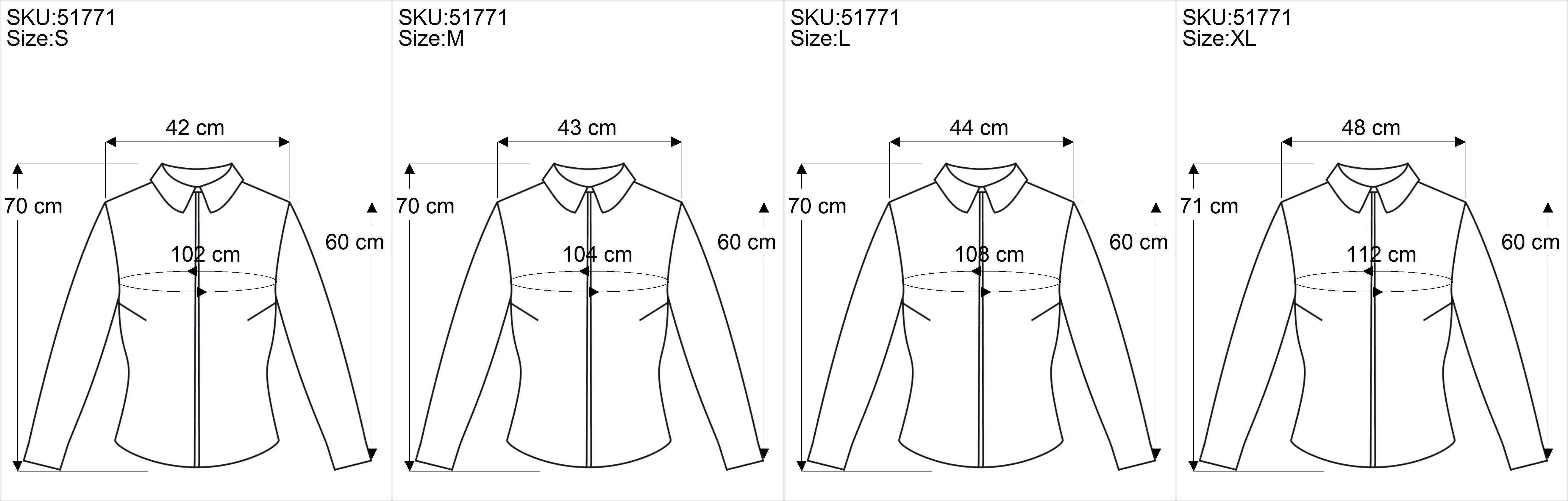 -.. Longbluse Leichtes Hemdbluse Guru-Shop Bekleidung weiß Boho Baumwollhemd, alternative Unisex