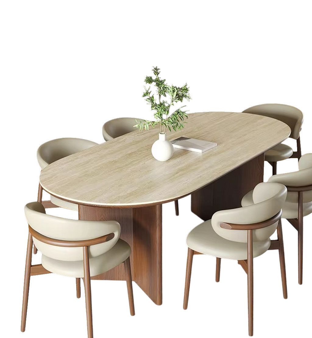 Vintagehaus Esstisch Travertin Keramik Tivoli Mangoholz Esche 180 cm günstig online kaufen