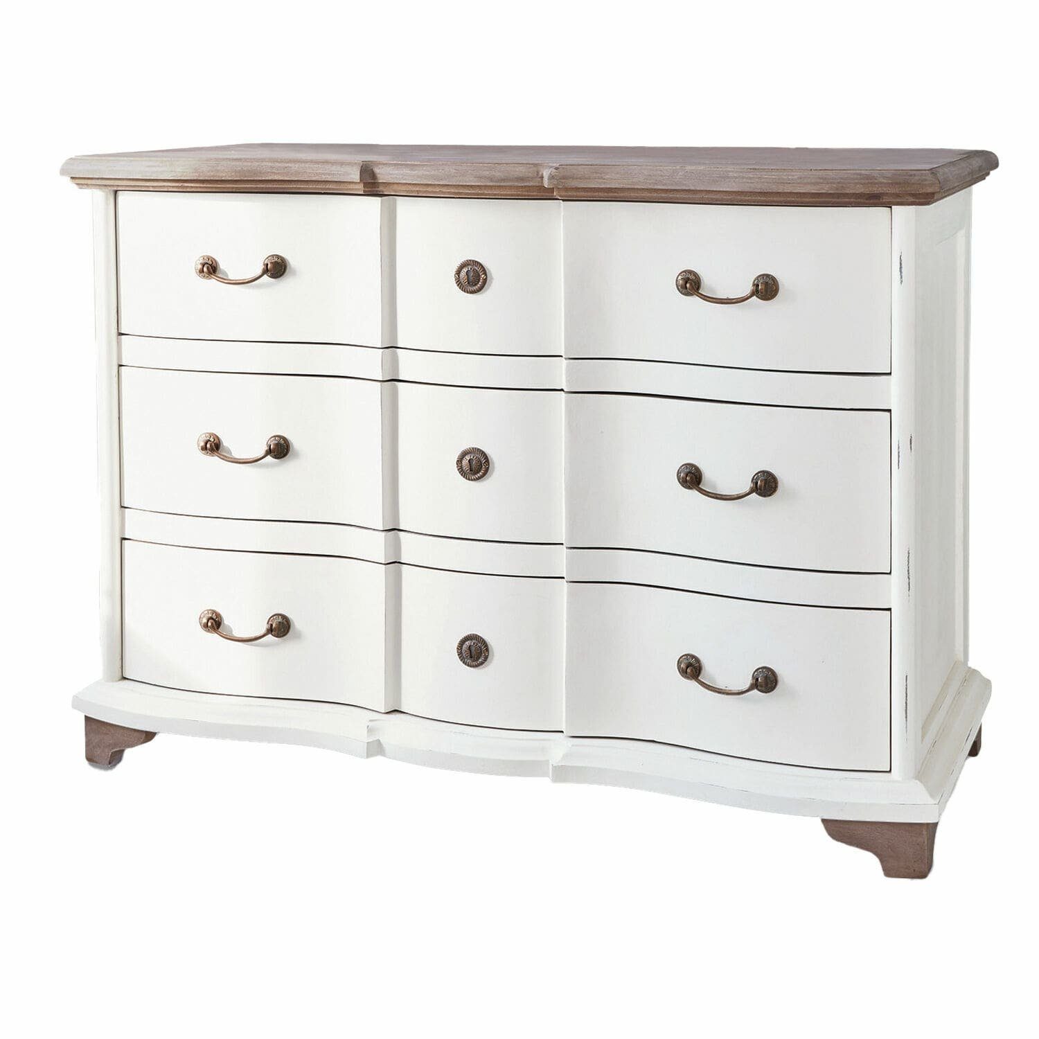 Mirabeau Kommode Kommode Aiguillon creme/braun
