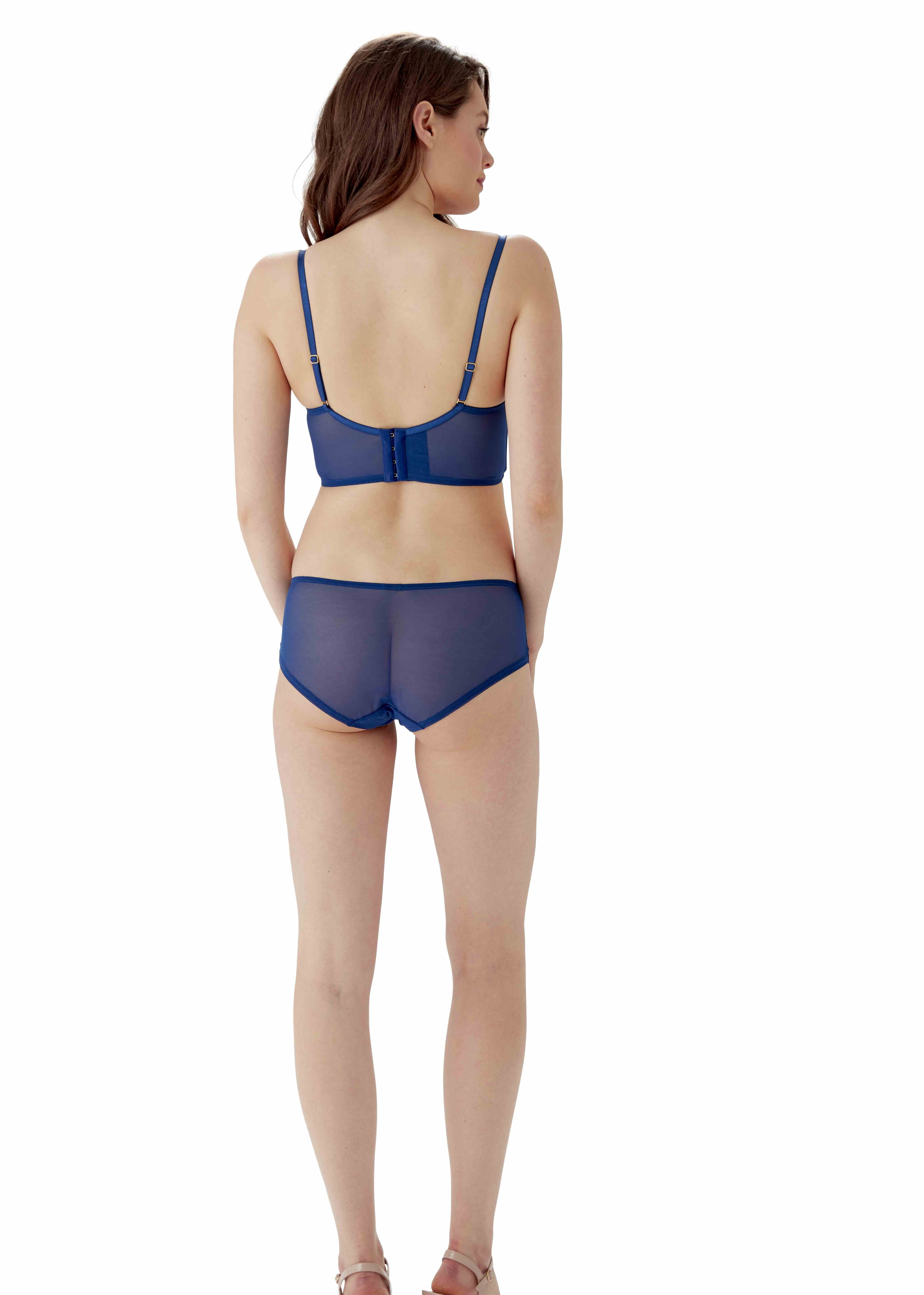 Imperial Longline Encore BH, Longline-BH (Longline 1-tlg., Gossard Spitze) BH Blue Push-Up glatte