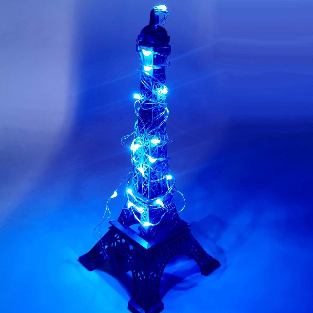 Kork Blau Sunicol Wasserdicht Flaschenlicht Weinflasche Deko,6 LED-Lichterkette 15/20 für Lichterkette Stück, LED