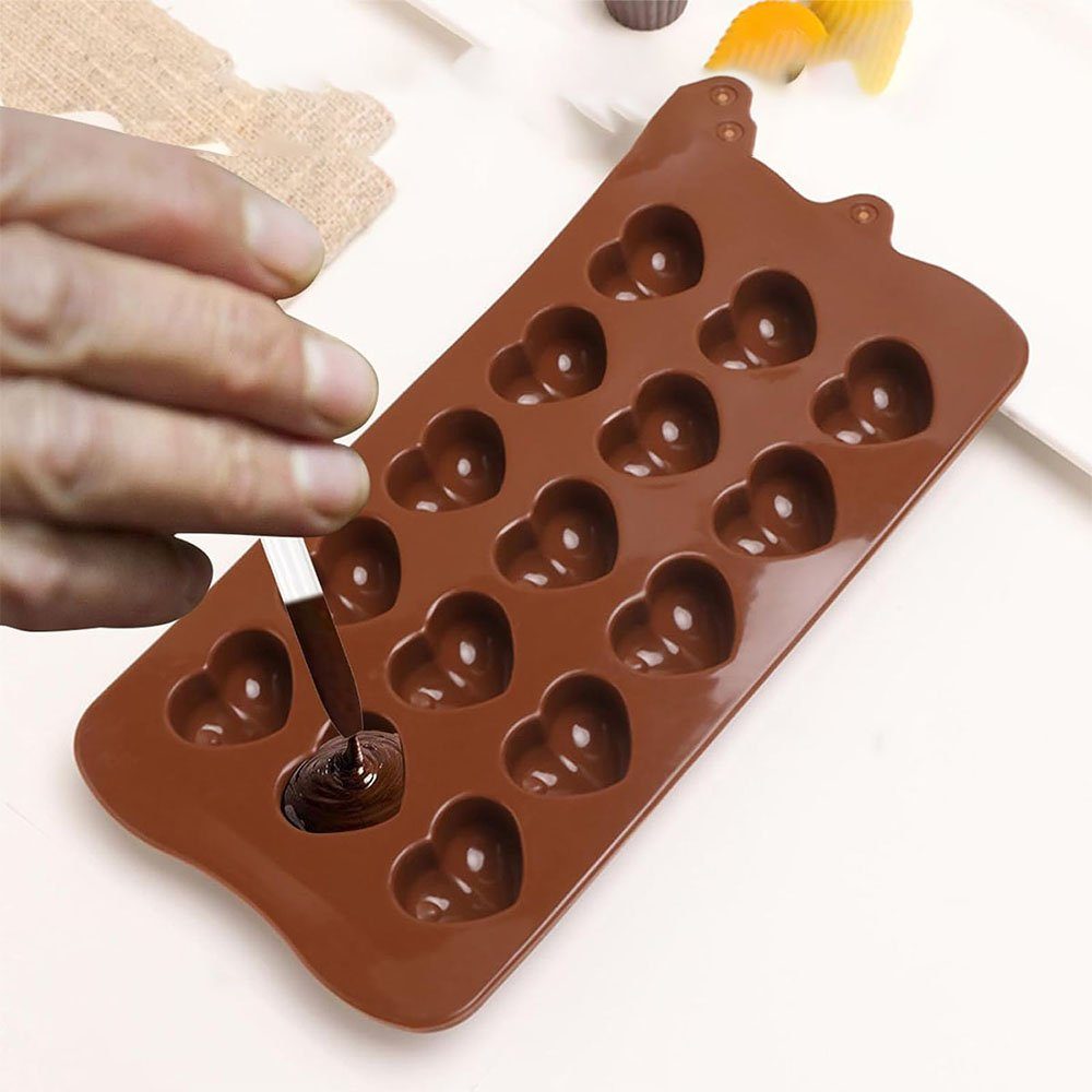 CTGtree (3-tlg) Schokoladenformen Stück Schokoladenform Set Schimmel, 3