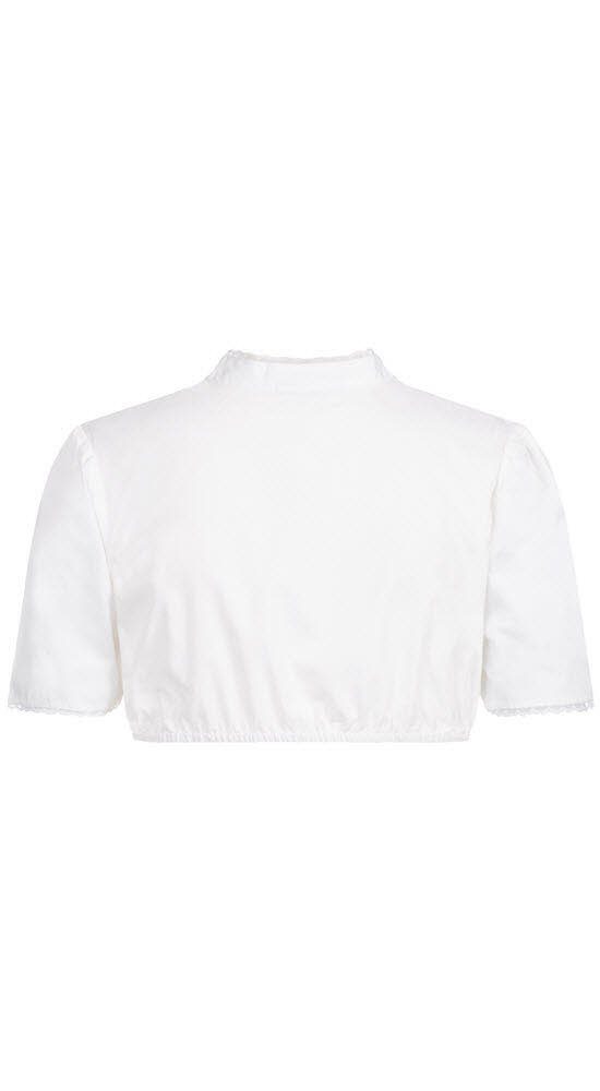 Nübler Dirndlbluse Dirndlbluse Kurzarm Babsi in Weiß von Nübler günstig online kaufen
