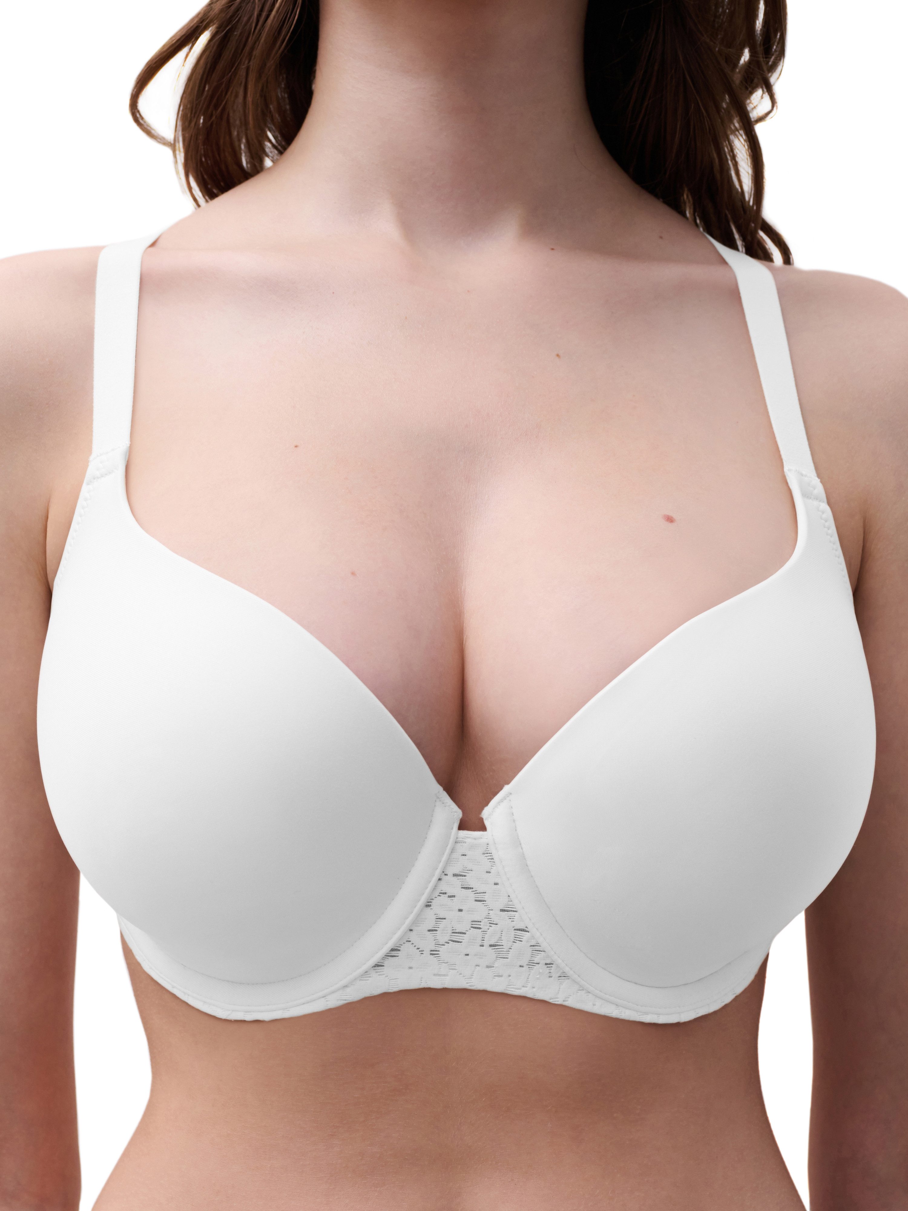 Chantelle T-Shirt-BH NORAH weiche Spitze, blickdichtes Gewebe