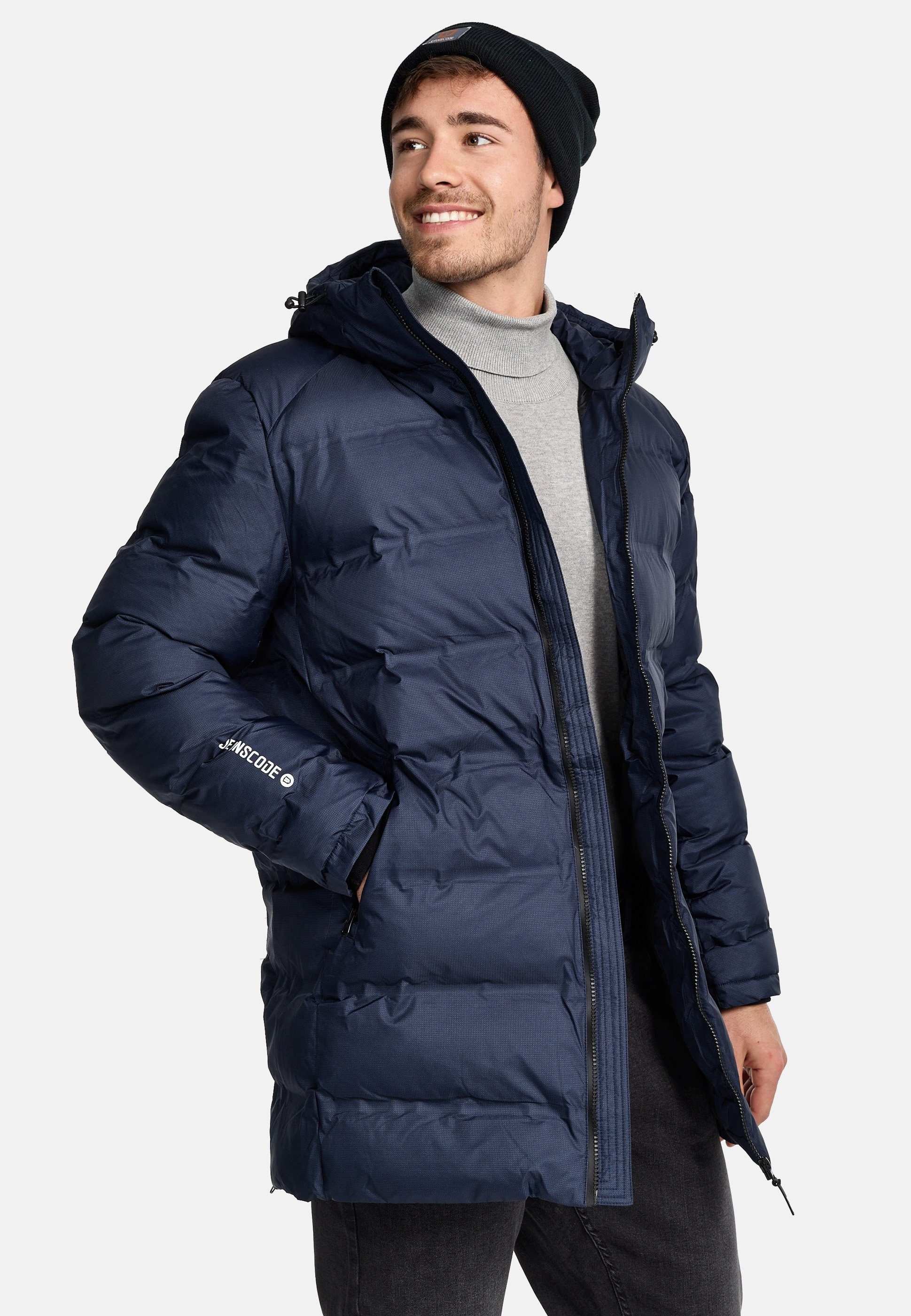 Navy Indicode Steppjacke Parkkish