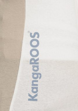 KangaROOS Shirtjacke mit Stehkragen und Kontrast an den Einsätzen - NEUE-KOLLEKTION