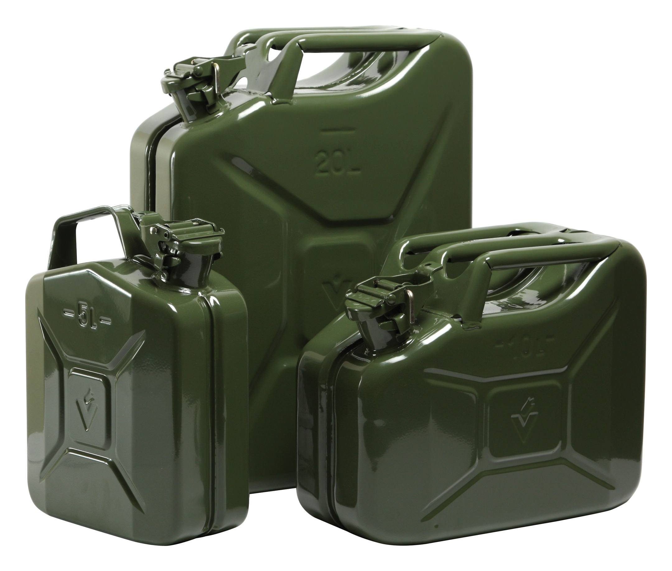 Valpro Kanister, Kraftstoffkanister 20l Stahl Oliv