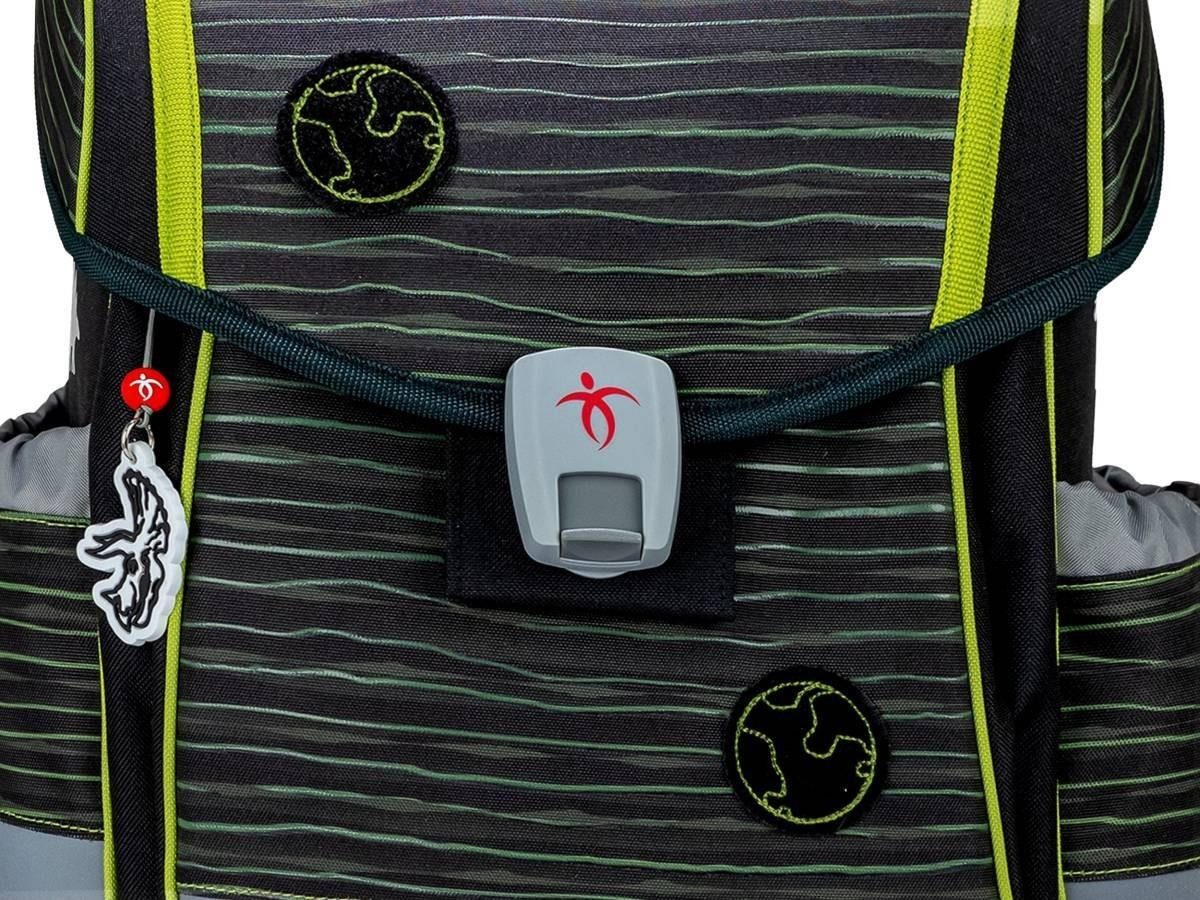 Belmil Schulranzen "Classy Plus" 2025 mit Magnetverschluss, 4tlg. Set ab 1. Klasse, Grundschule, für Mädchen