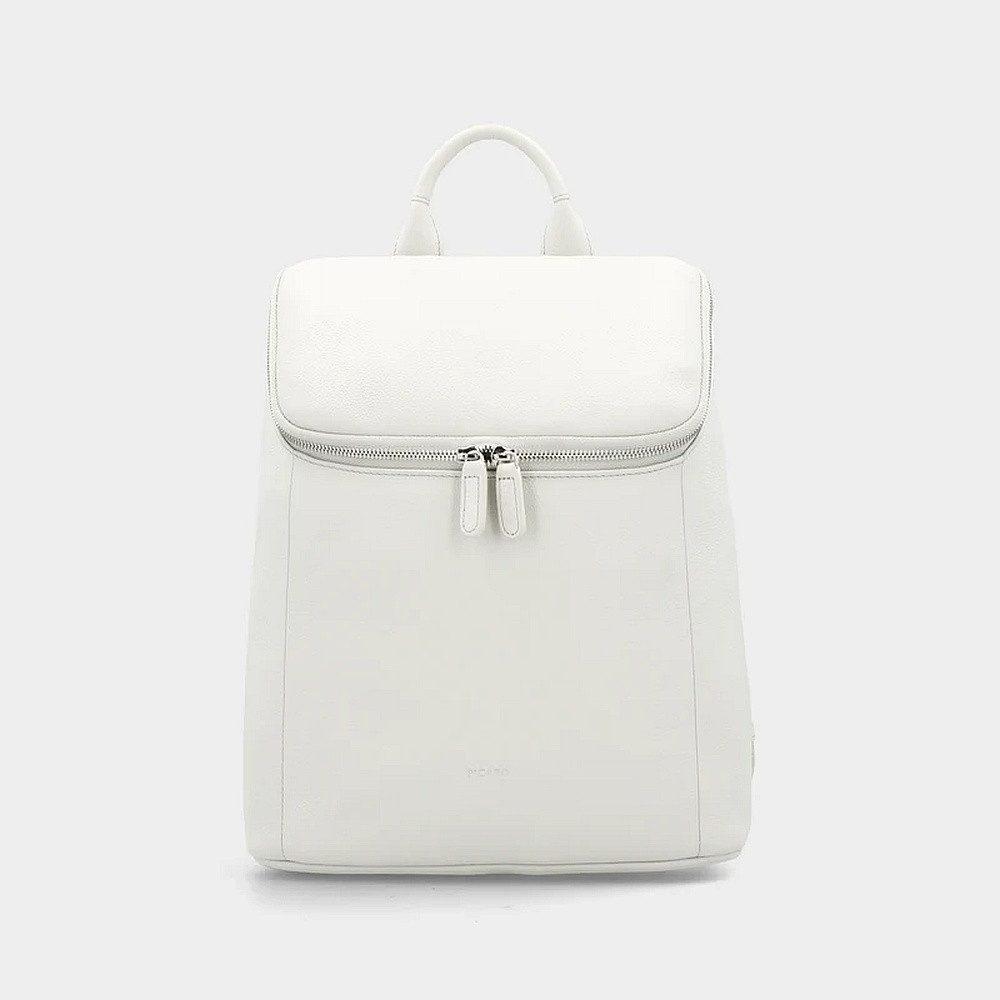 Picard Cityrucksack Picard Rucksack shark 8634 Luis Rindsleder weiss12l