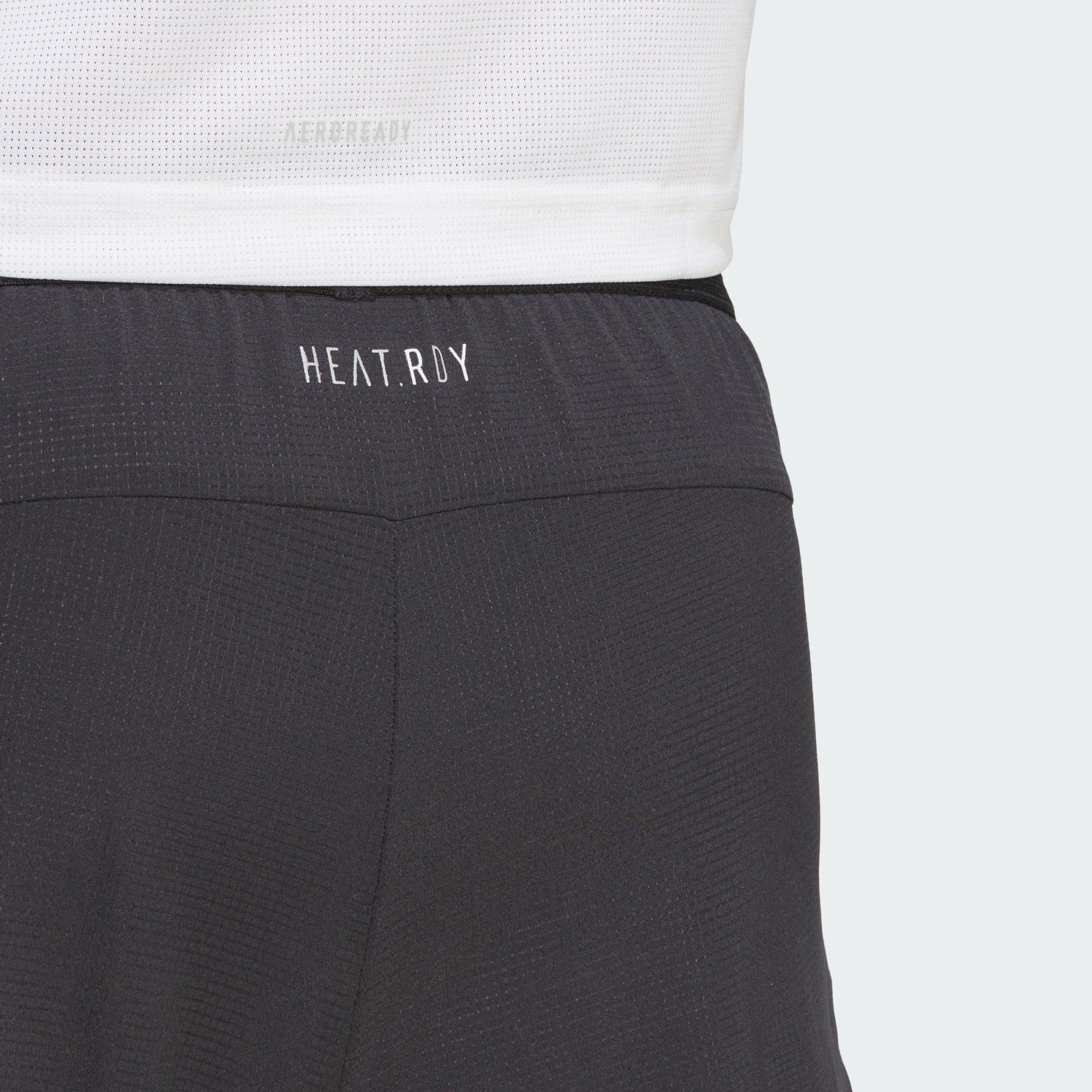 ELEVATED 2-in-1-Shorts Black 2-IN-1 adidas HIIT Performance HEAT.RDY SHORTS TRAINING