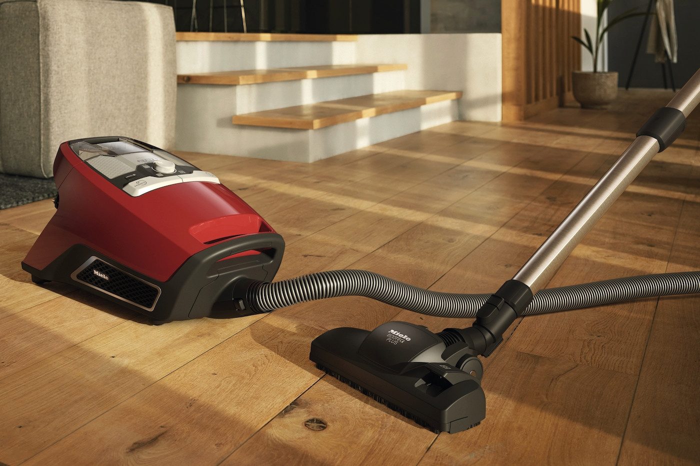 Miele Bodenstaubsauger Blizzard CX1 Red, 550 W, beutellos