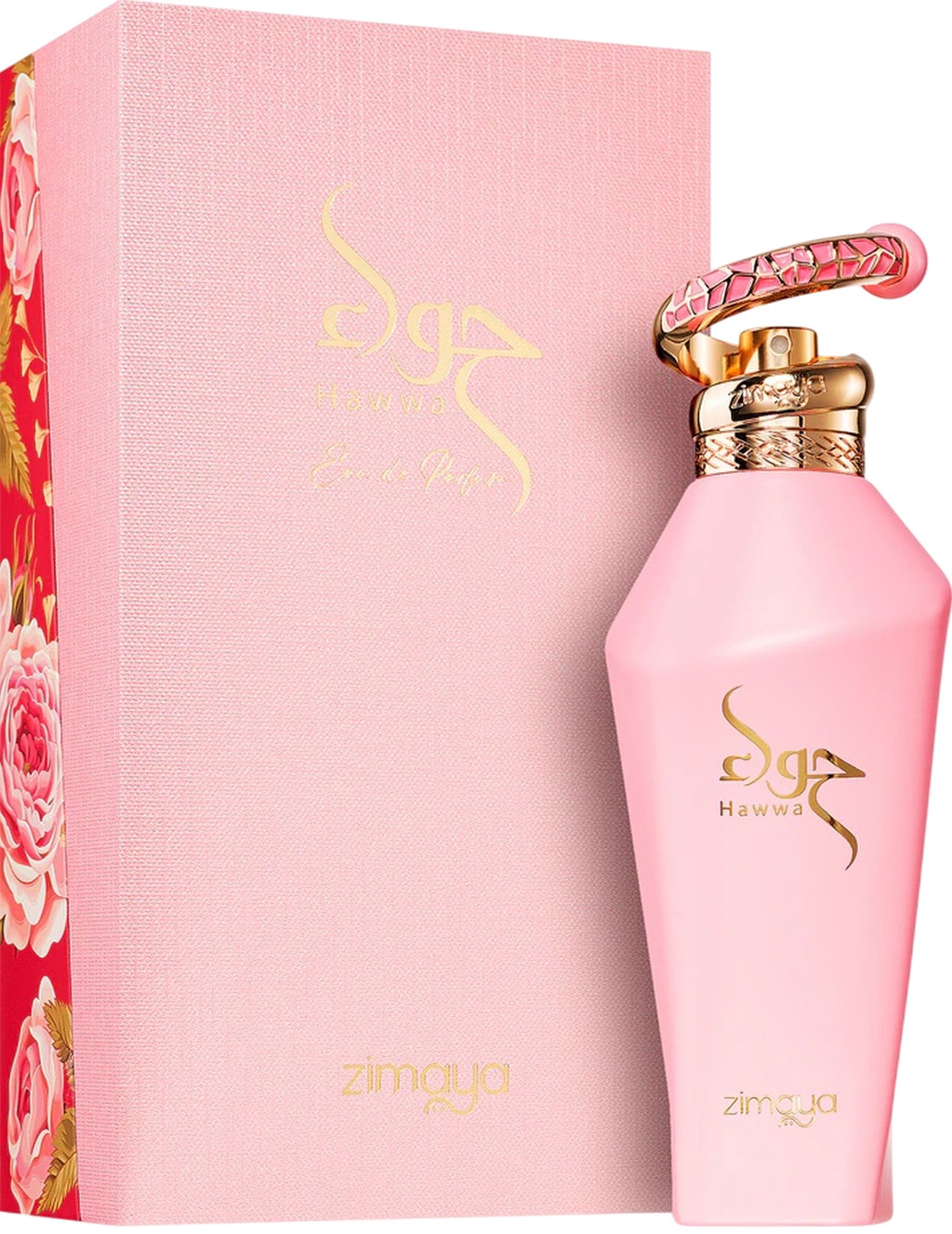 Zimaya Eau de Parfum Hawwa Pink Damen EDP Spray, ZIMAYA, Damenparfüm, Glasflakon, Damenduft