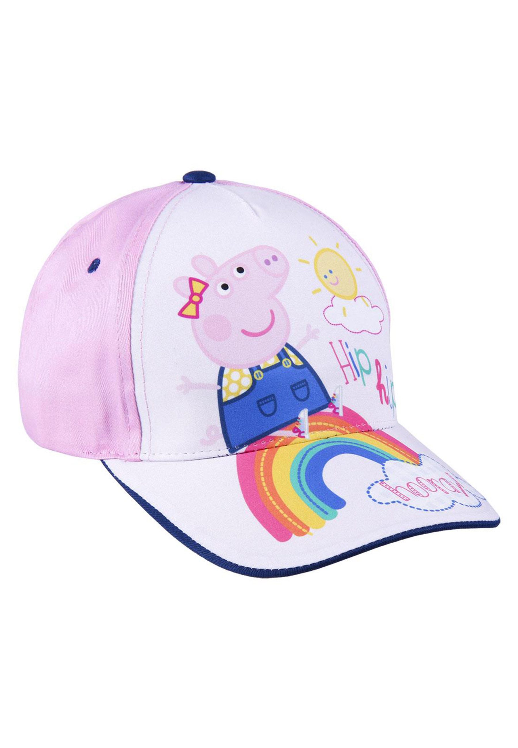 Peppa Pig Baseball Cap Mädchen Kinder Set Kappe + Sonnenbrille