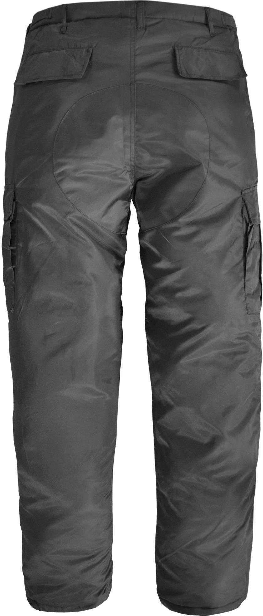 Grau Thermohose Thermo-Winterhose Herren Yerupaja Funktionshose Outdoor wasserdichte Taschen Schneehose mit gefütterte Skihose normani Hose