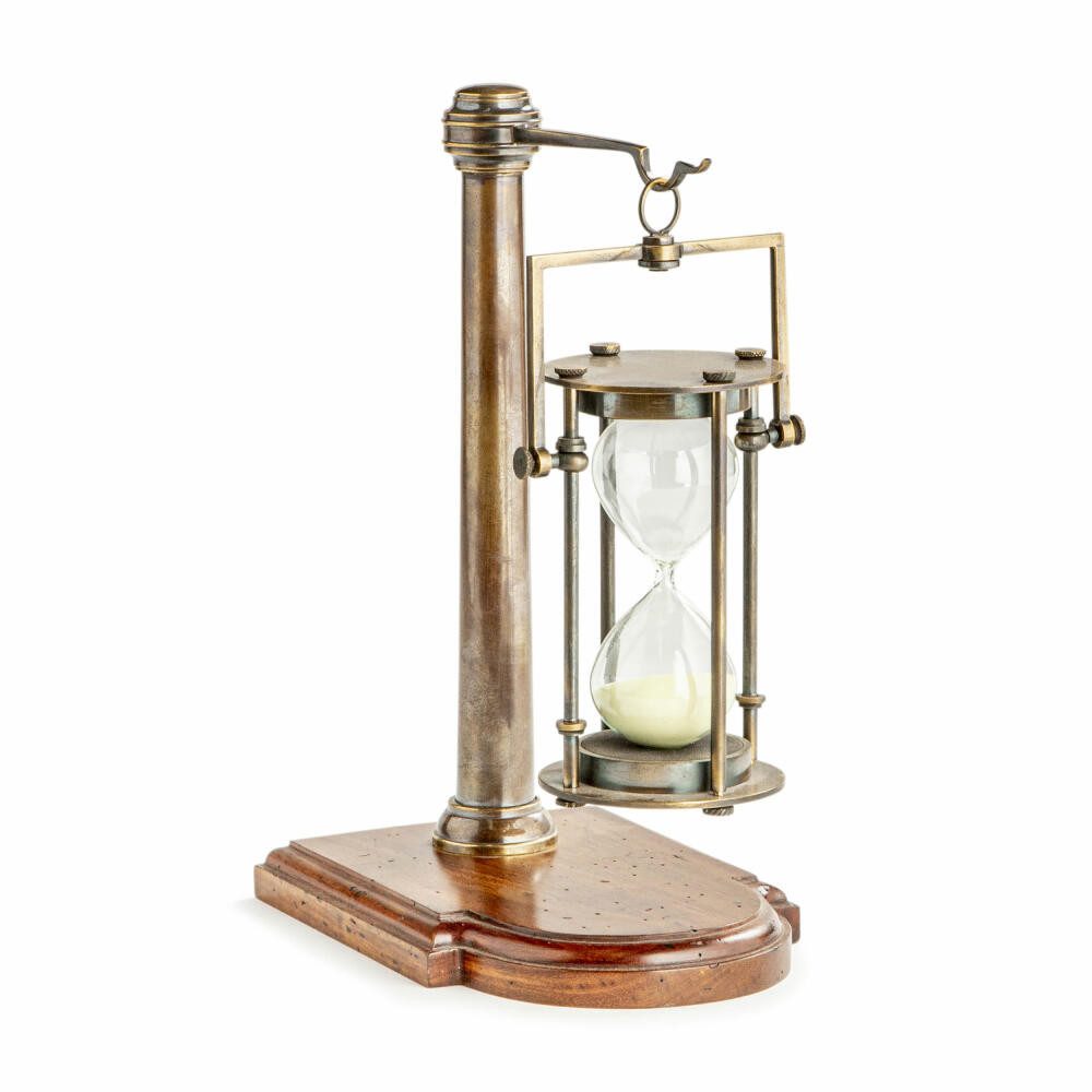 Sanduhr Bronzed 30 Minuten mit Ständer
