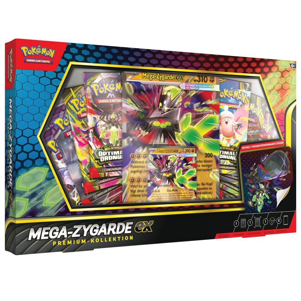 POKÉMON Sammelkarte Mega-Zygarde-ex Premium Kollektion Pokemon Sammel-Karten deutsch