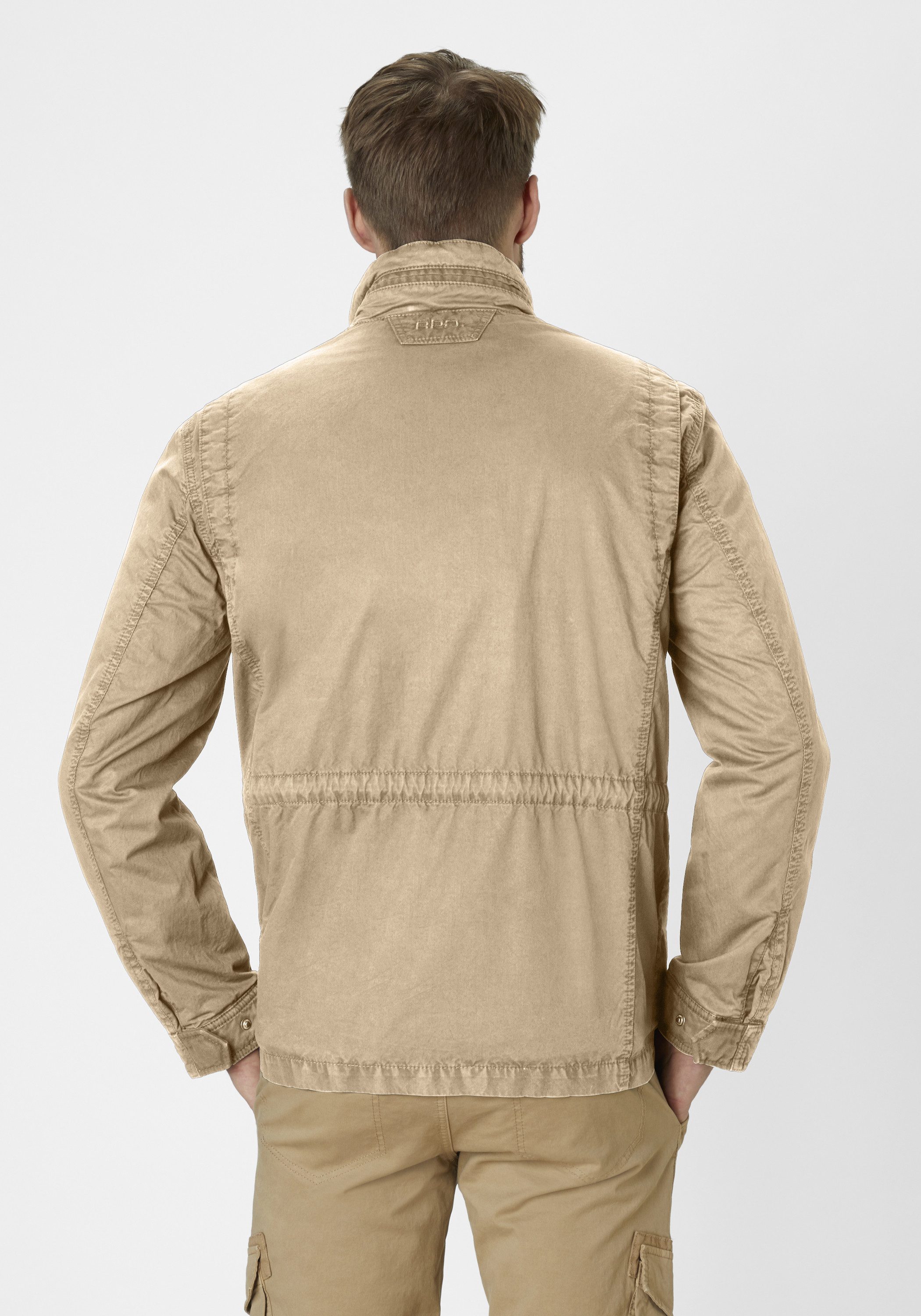 Redpoint Sommerjacke BUD Modern Fit Fieldjacket aus reiner Baumwolle