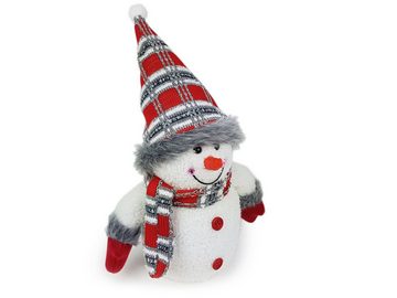 Gravidus LED-Dekofigur Schneemann Weihnachten Deko Figur LED