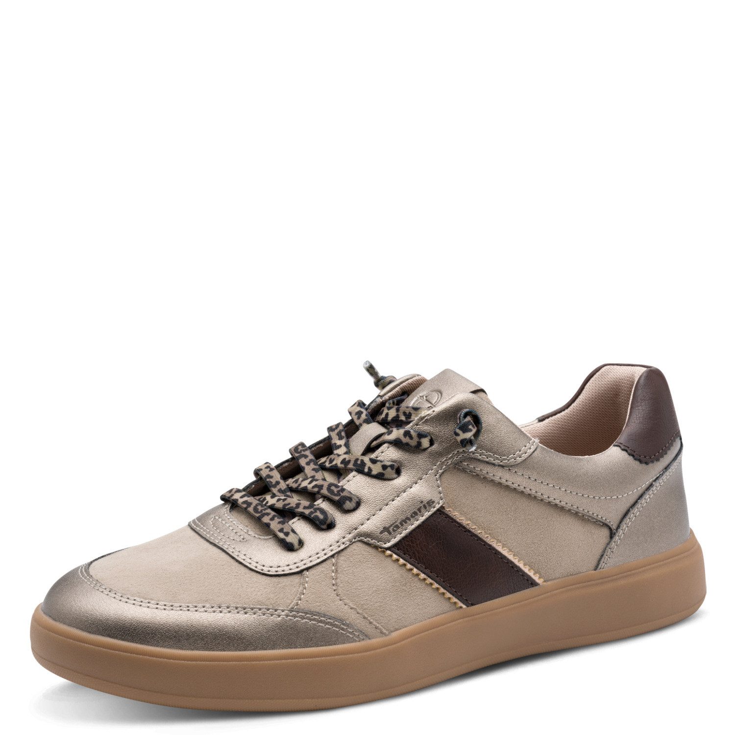 Tamaris Slip-On Sneaker Freizeitschuh, Halbschuh mit elastischer Schnürung