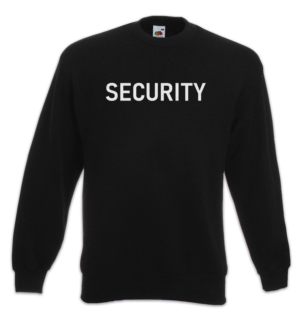 Urban Backwoods Sweatshirt Security Sweatshirt Kostüm Sicherheit Fasching K günstig online kaufen