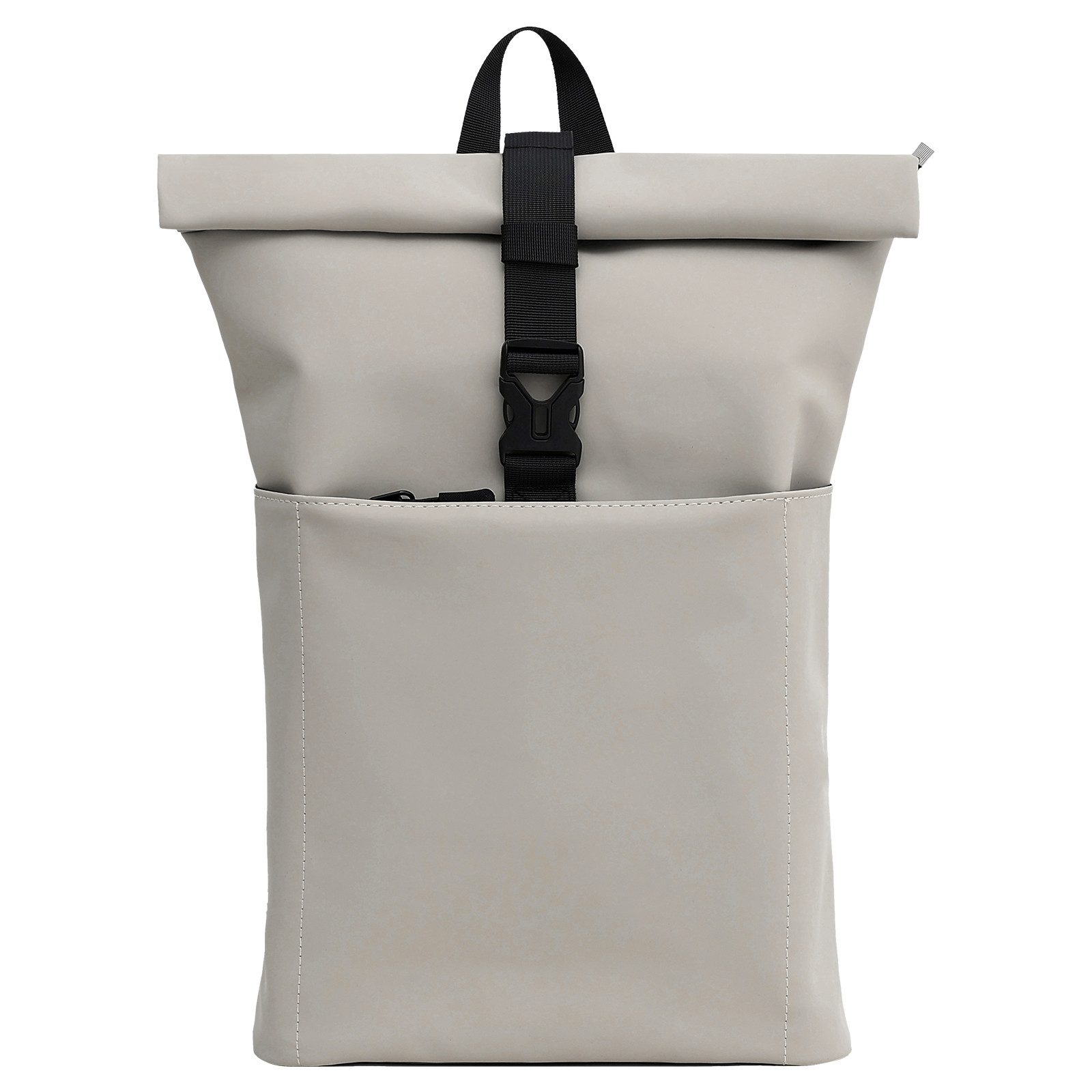 EAAKIE Rucksack RollTop Rucksack Freizeitrucksack Herren Damen Wasserabweisend, spritzwassergeschütztes Polyester und wasserabweisende Reißverschlüsse