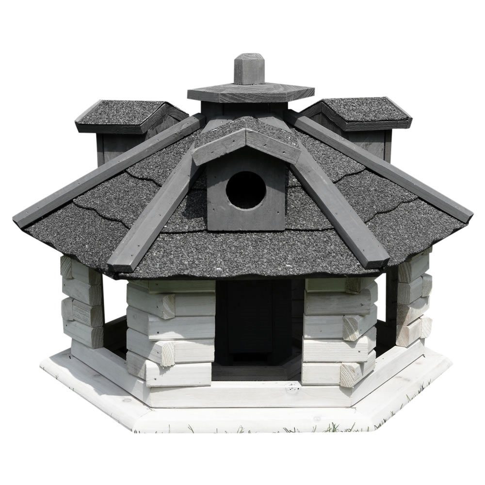 Feel2Home Vogelhaus XXL 48 cm Vogelfutterhaus Vogelhäuschen Vogelhäuser ver günstig online kaufen
