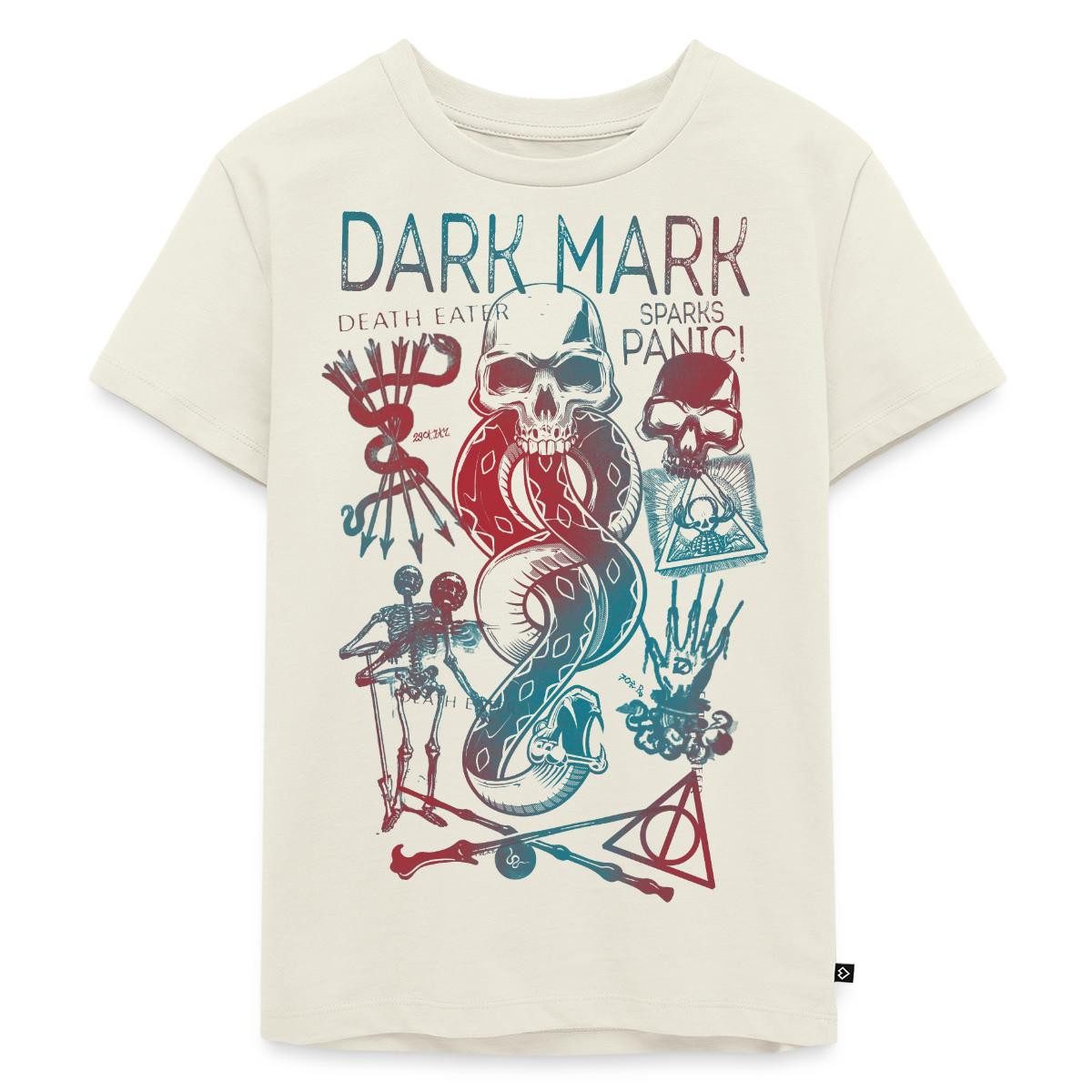 T-Shirt Harry Potter Dunkles Mal & Horkruxe Design Kinder Premium T-Shirt