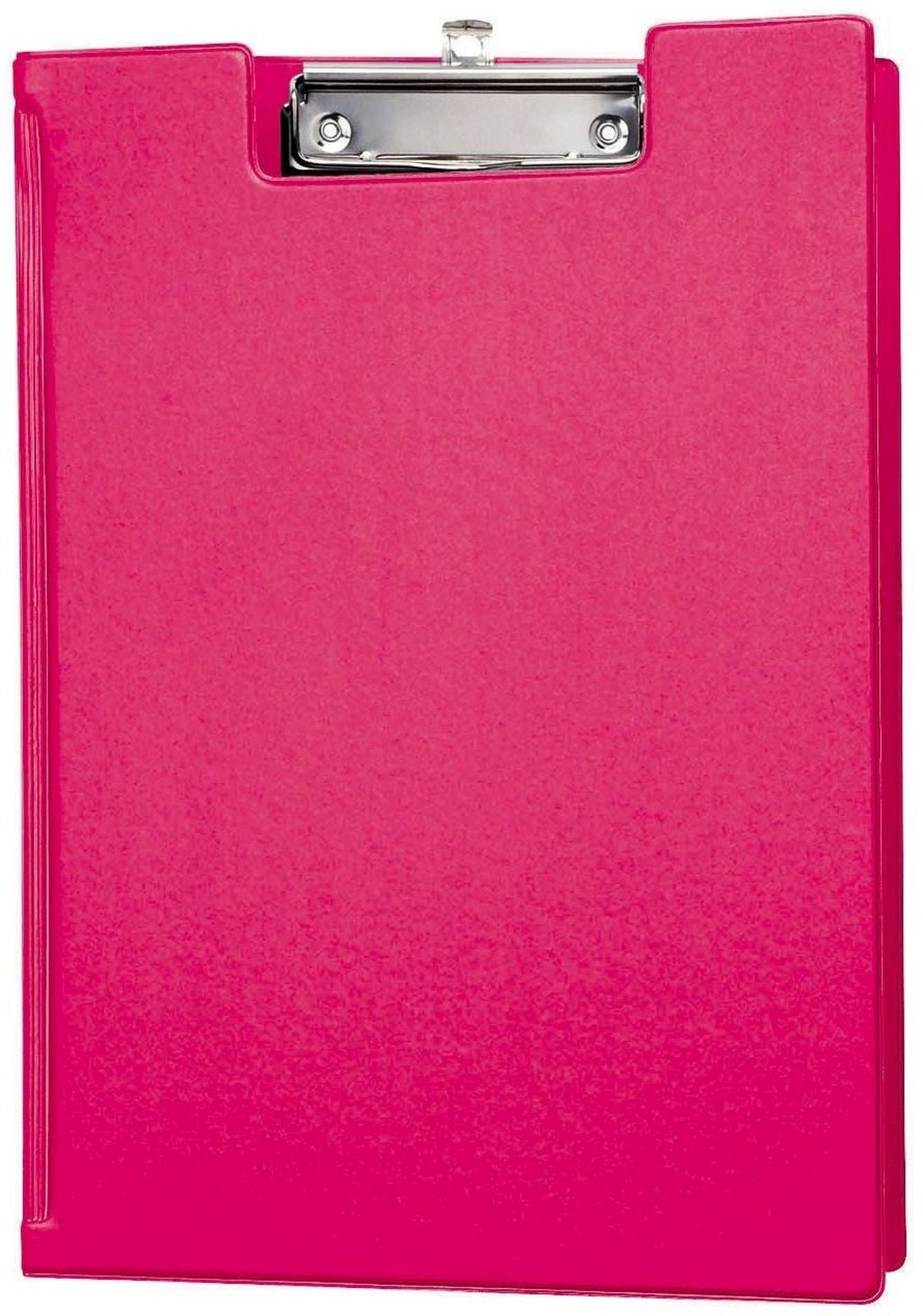 Schreibmappe Schreibmappe mit Folienüberzug A4 hoch pink