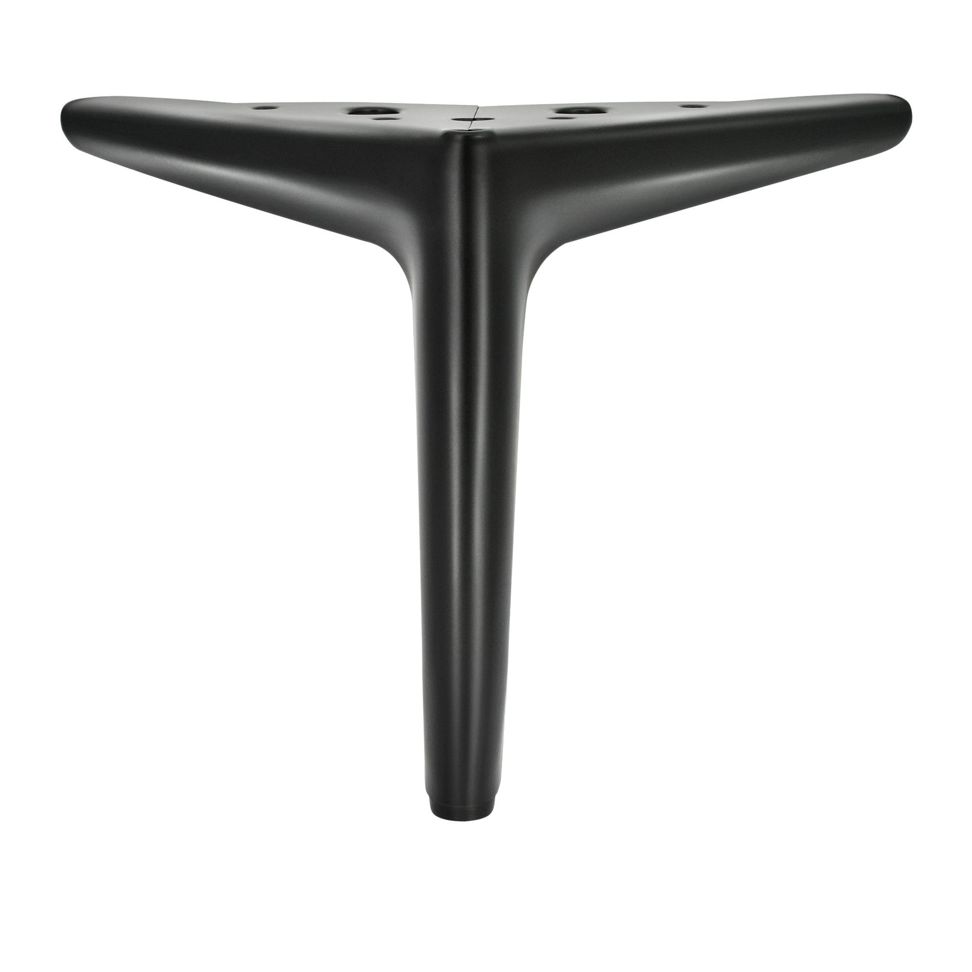 Prima-Online Möbelfuß 4 Stück Möbelfüße DIY Metall möbelbeine Schrank Sofa Couch Schwarz – Bild 5 von 5