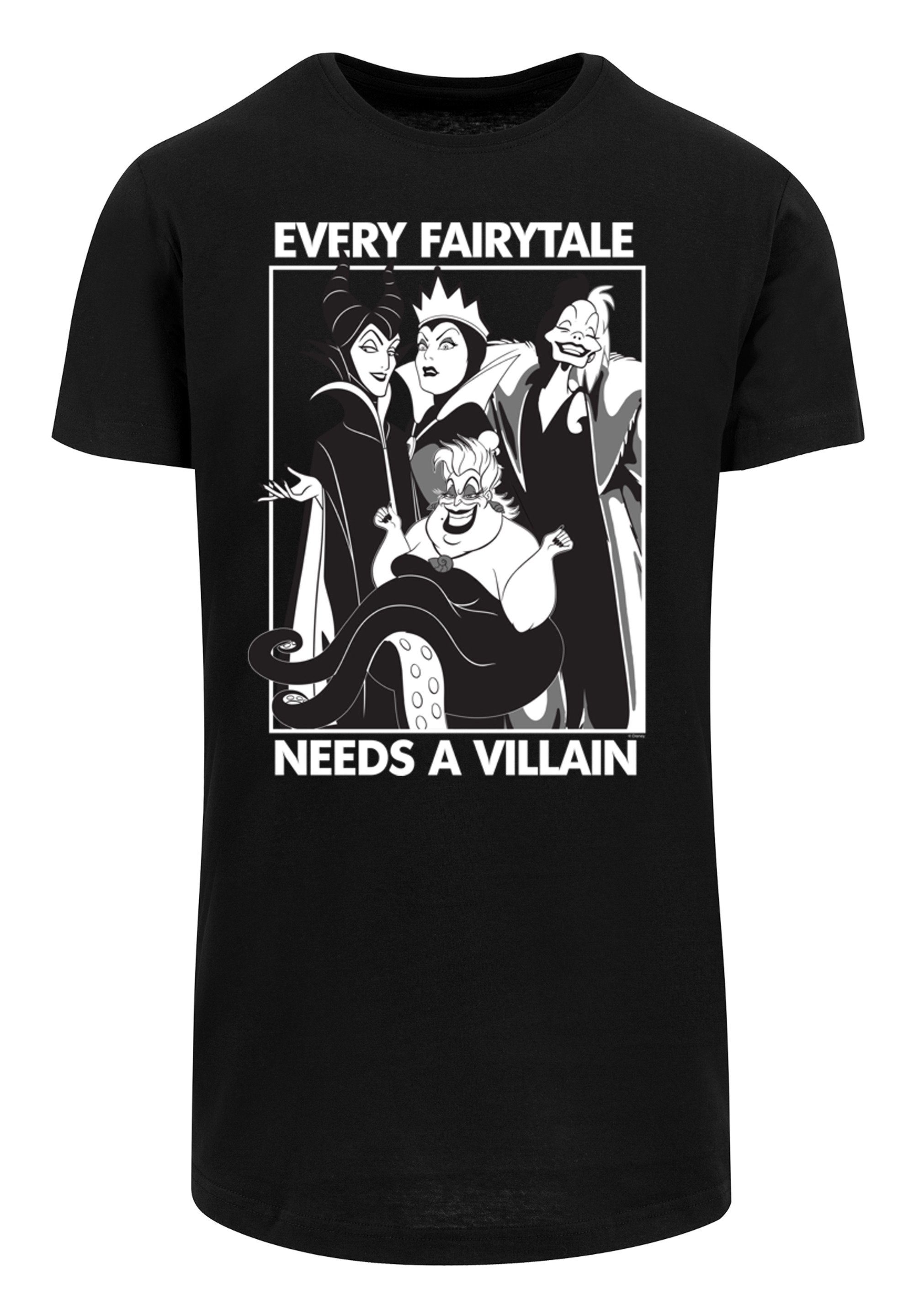 F4NT4STIC T-Shirt Every Fairy A Tale Villain' Needs Print