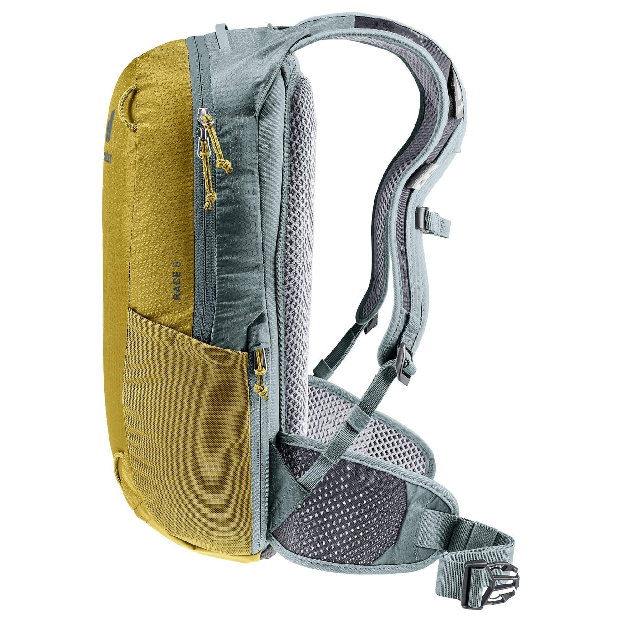 - turmeric-ivy cm Race 43 Fahrradrucksack 8 deuter Fahrradrucksack