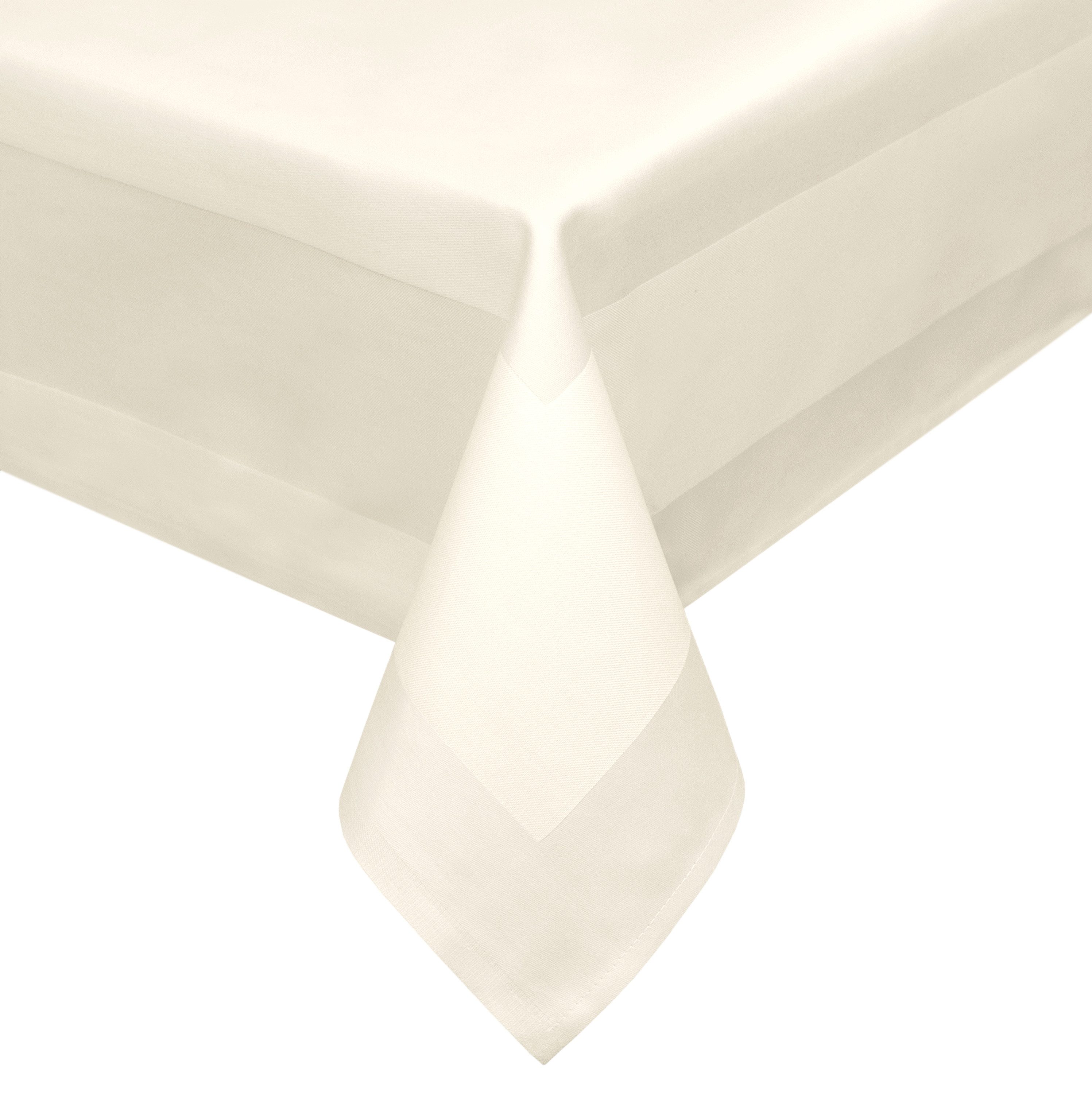 Beautex Tischdecke Damast Tischdecke, 100% mercerisierte Vollzwirn Baumwoll günstig online kaufen