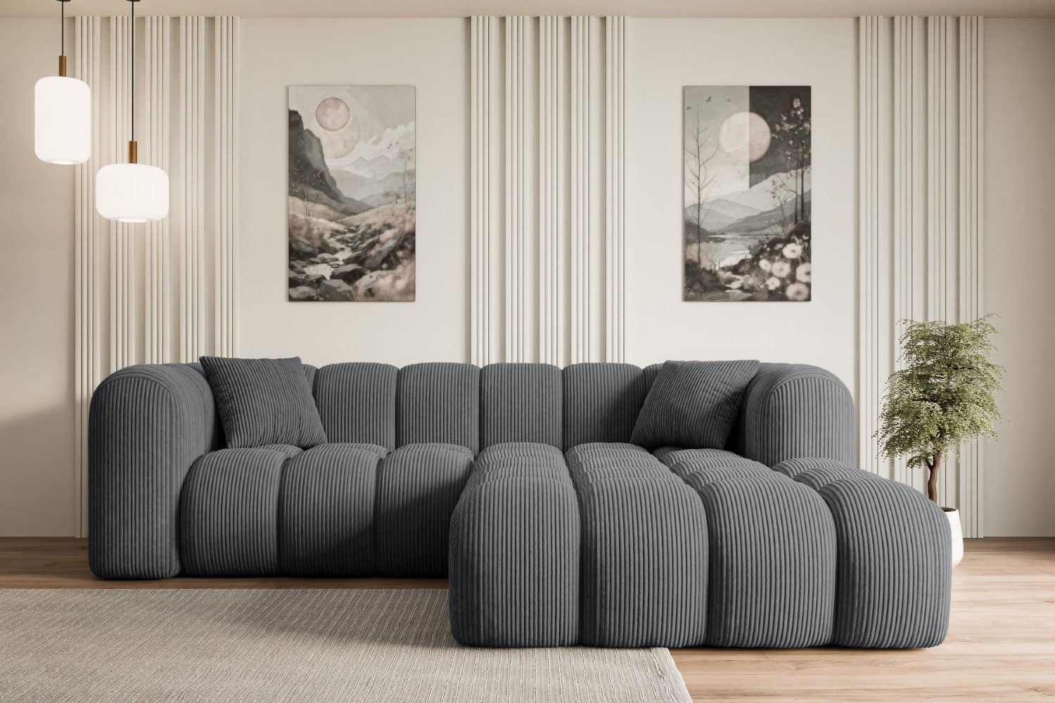 ALTDECOR Ecksofa OLEA-L1, Sofa Praktische Bequeme günstig online kaufen