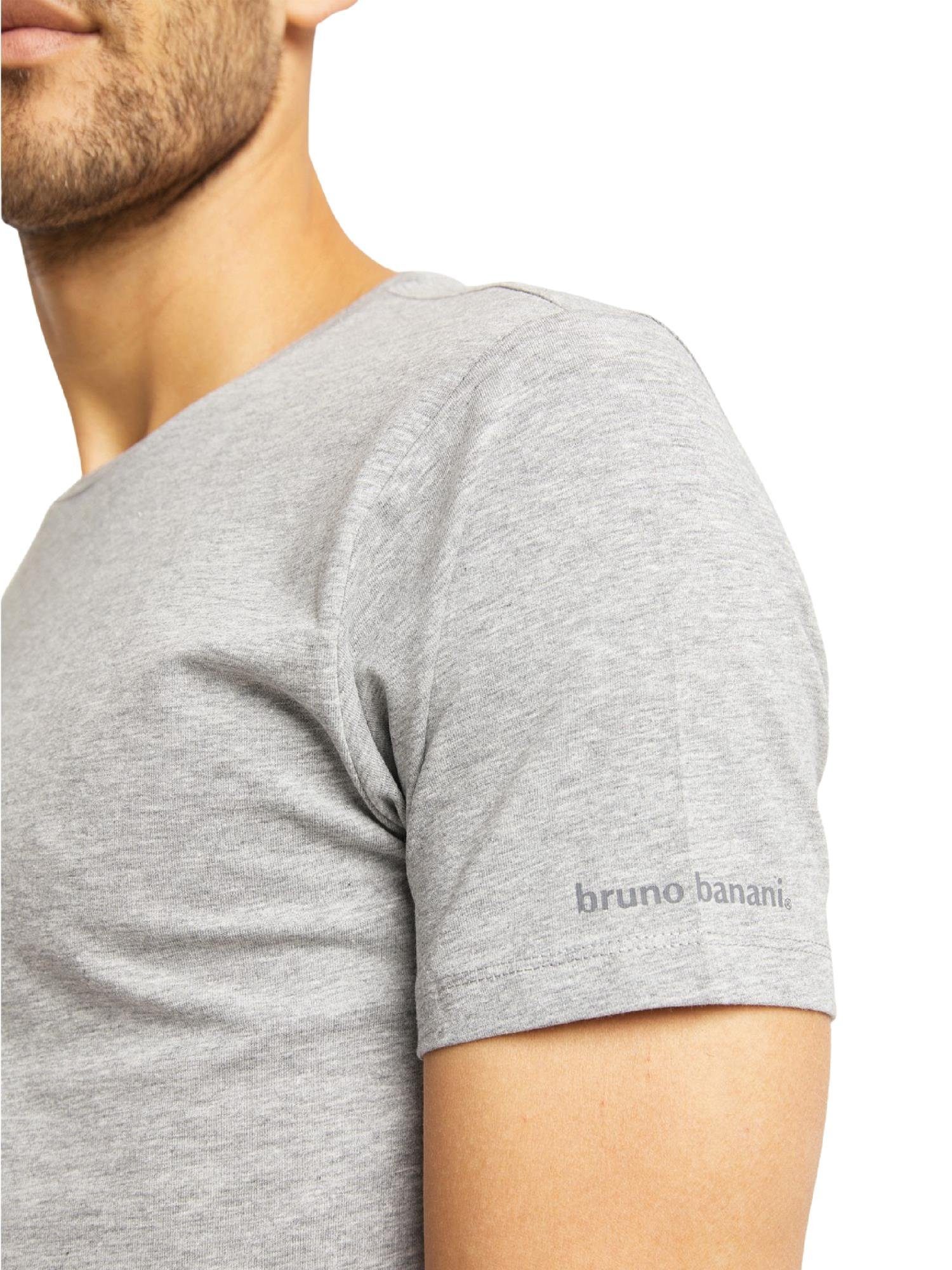 / Grau Bruno HENDERSON T-Shirt Melange Banani