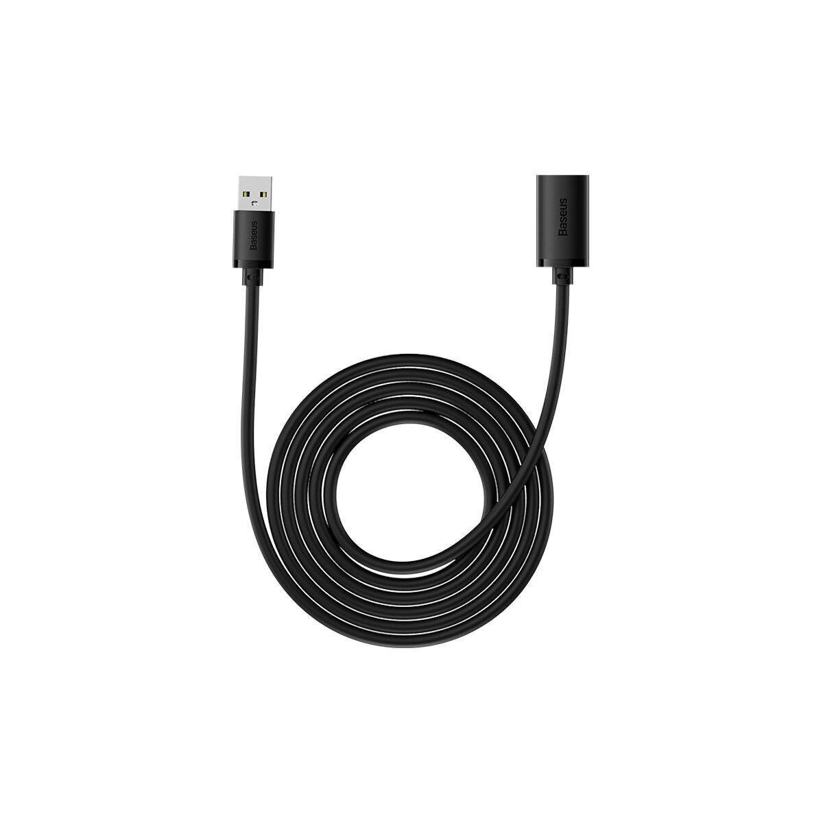 Baseus Baseus USB 3.0 Verlängerungskabel Stecker auf Buchse 3m (schwarz) Verlängerungskabel