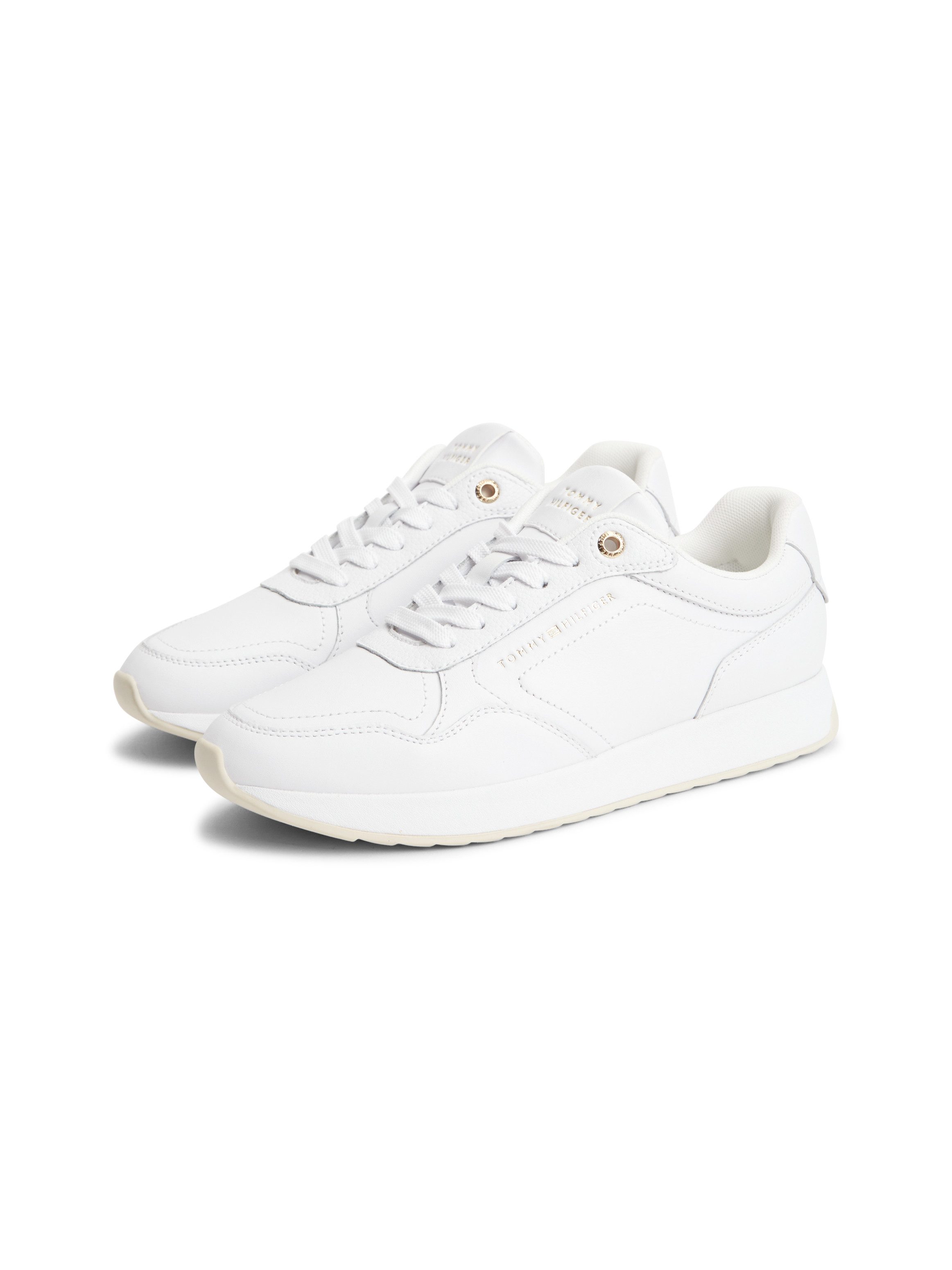 Tommy Hilfiger TH RETRO RUNNER Keilsneaker Freizeitschuh, Halbschuh, Schnürschuh mit dezenten Ziernähten