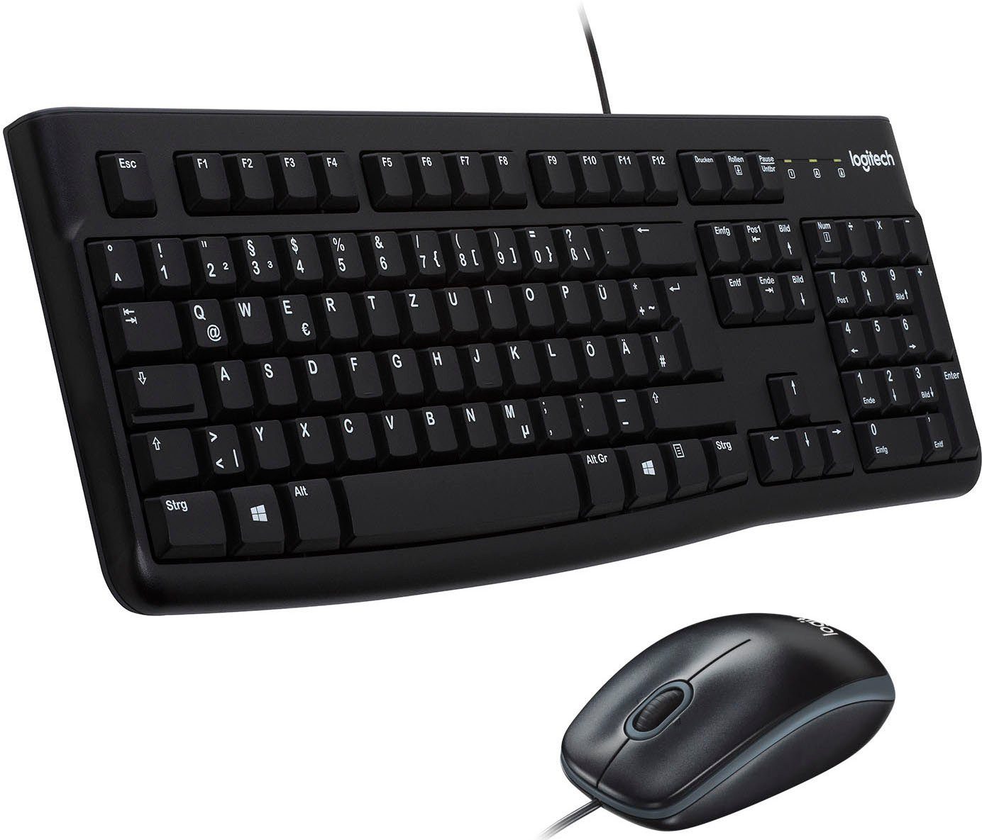 Desktop Maus-Set und MK120 Logitech Tastatur-