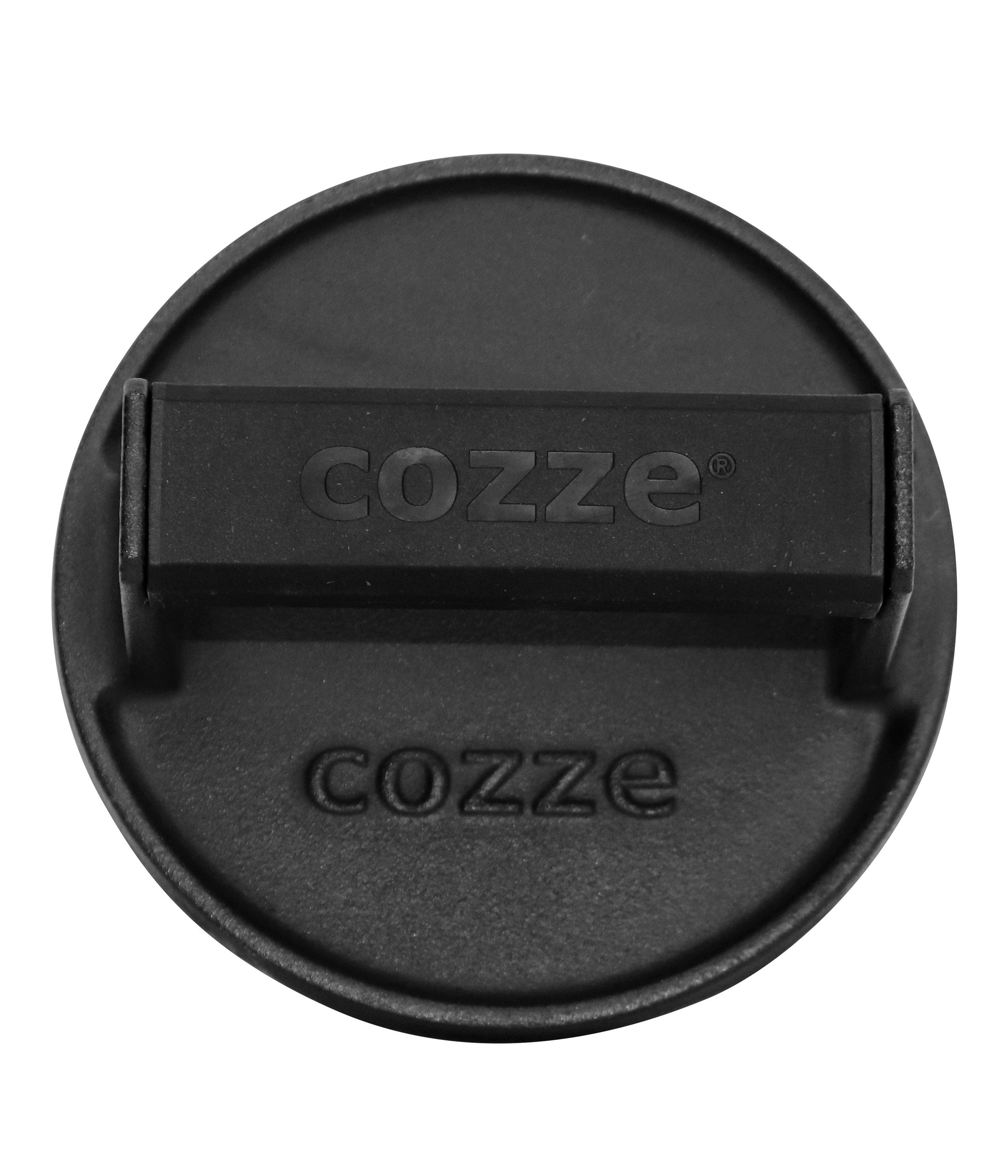 COZZE Grillbesteck-Set Burgerpresse, Ø 16 cm, Höhe 8 cm, Gusseisen