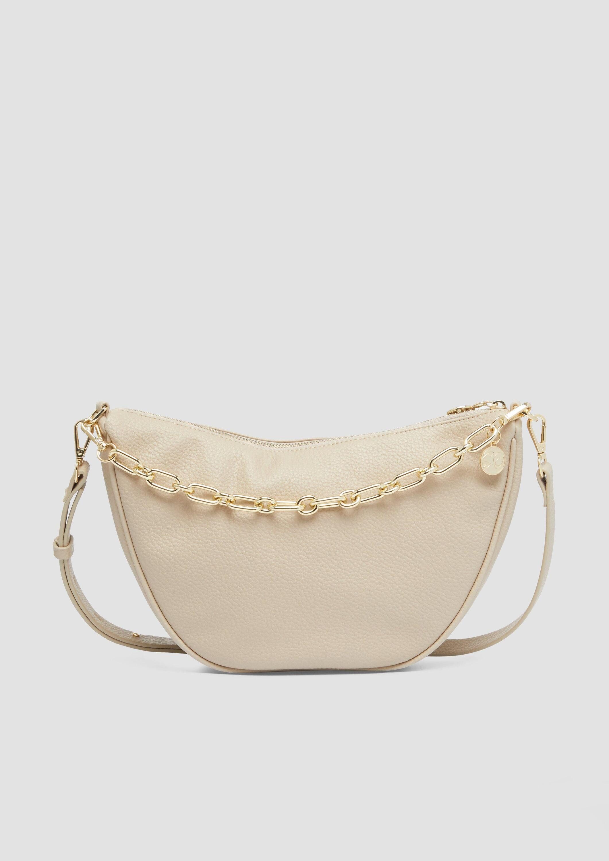s.Oliver Schultertasche Tasche Hobo-Bag mit Kette günstig online kaufen