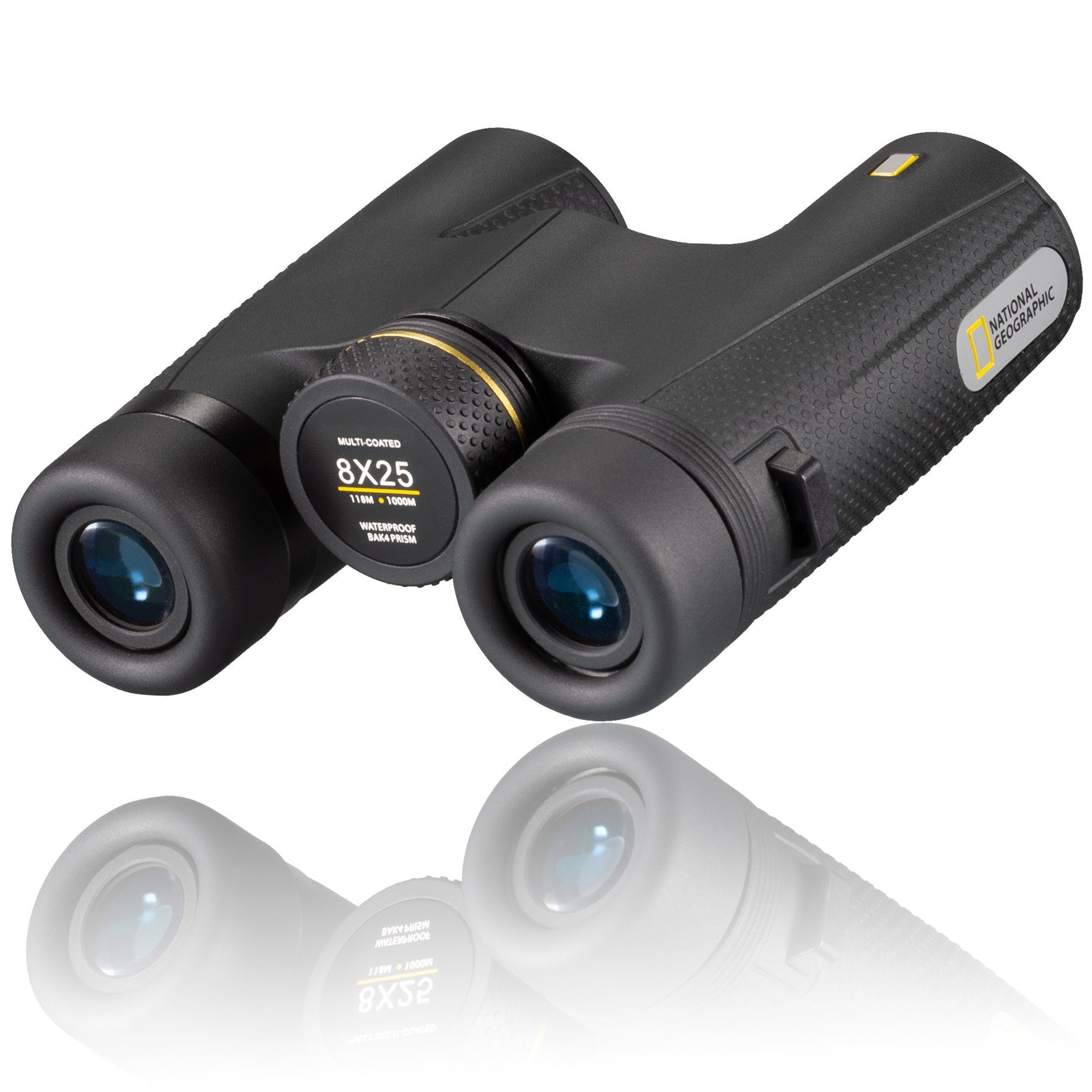 NATIONAL GEOGRAPHIC NATIONAL GEOGRAPHIC 8x25 Taschenfernglas mit hochwertigen BaK-4-Prism… Fernglas