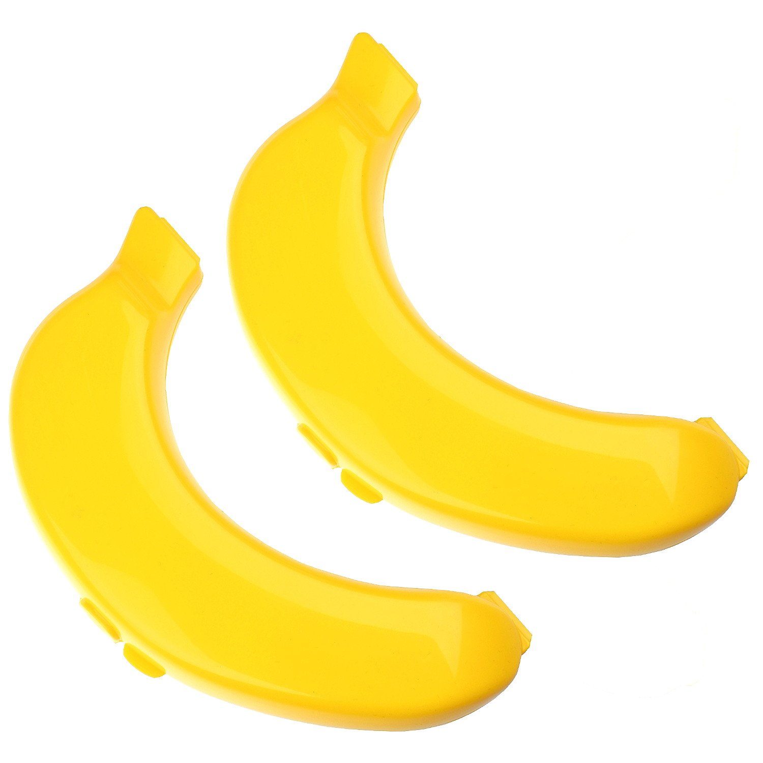 Sanixa Aufbewahrungsdose Bananenbox 2er Set Gelb günstig online kaufen