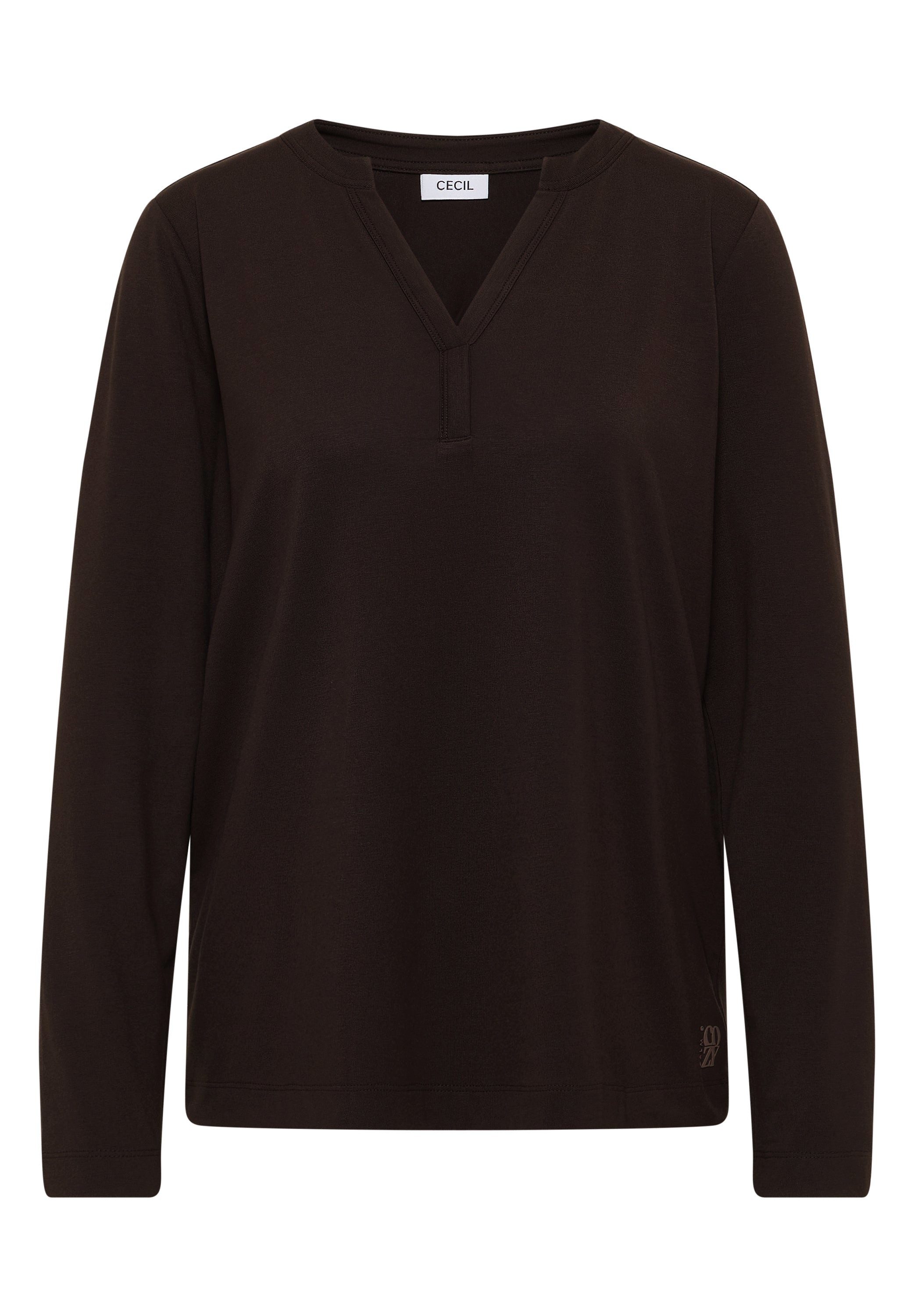 CECIL Langarmshirt Shirt im Tunika-Look (1-tlg) günstig online kaufen