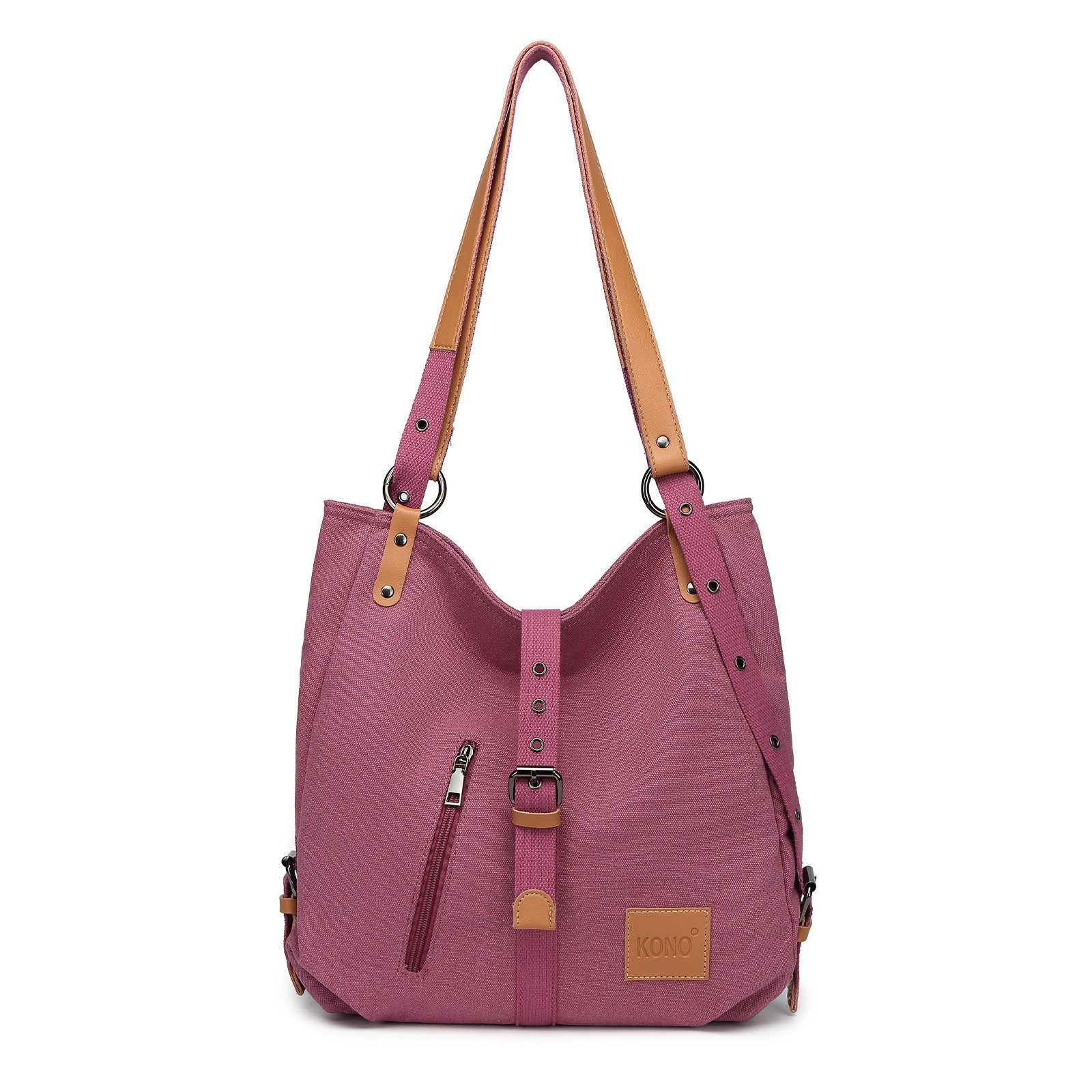 KONO Handtasche Damen Rucksackhandtaschen Canvas Handtasche günstig online kaufen