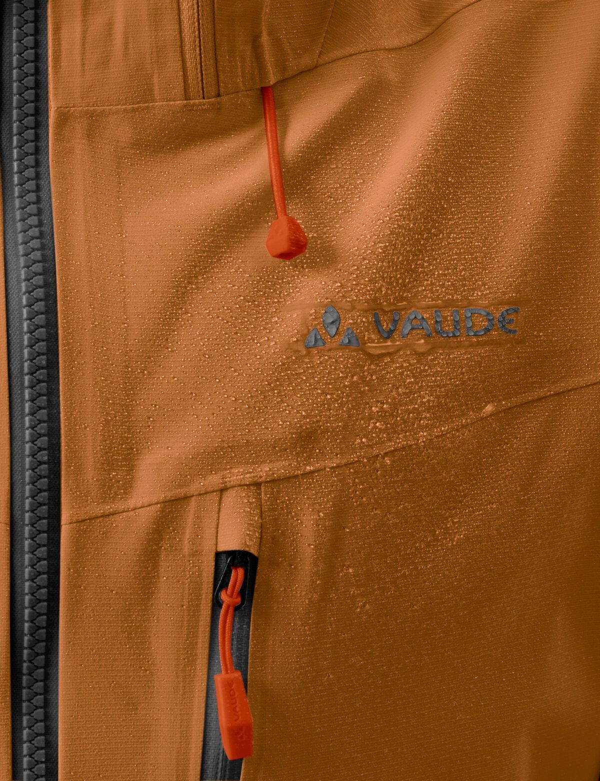 (1-St) Outdoorjacke Jacket Klimaneutral Men's brown 3L Monviso VAUDE silt kompensiert