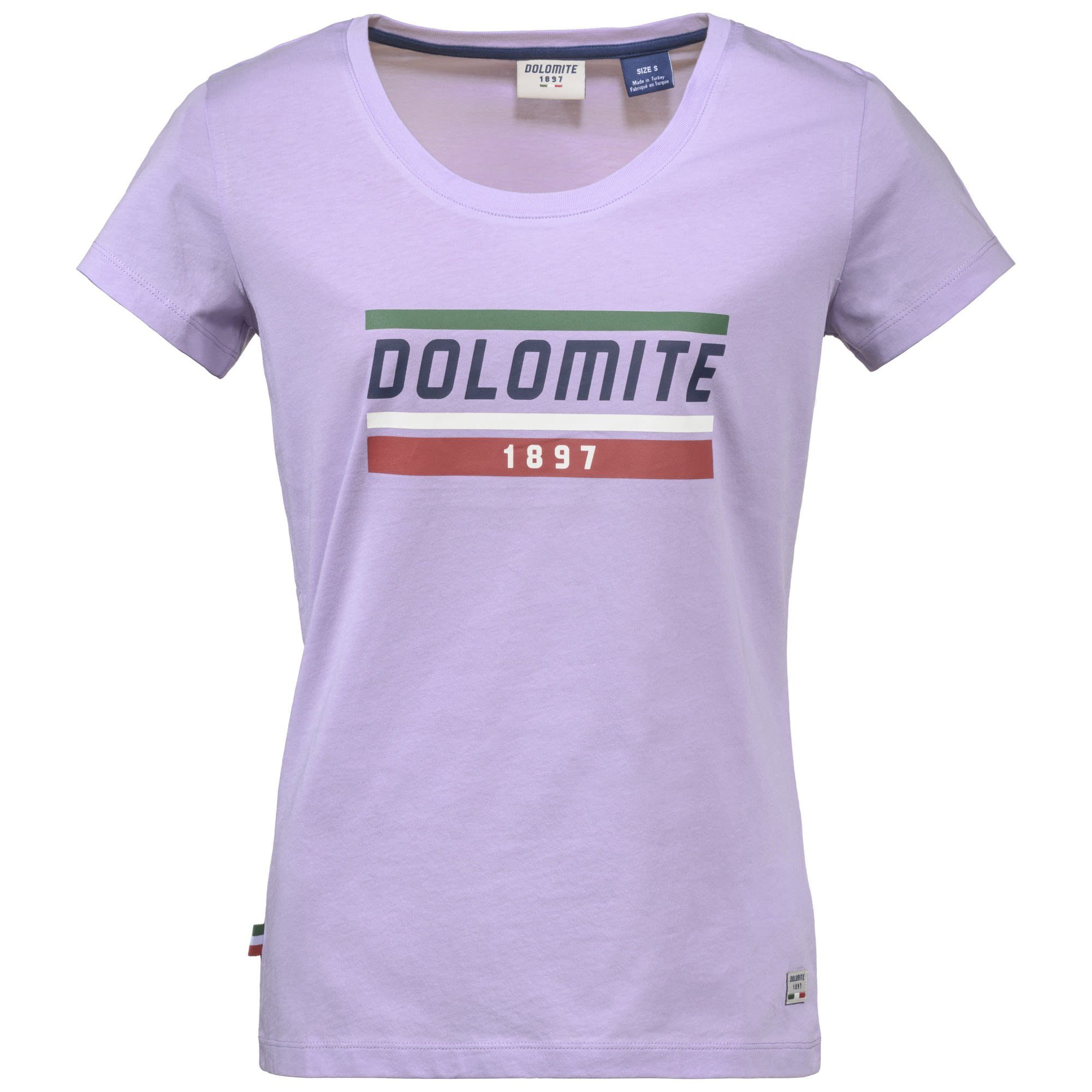 Gard Lavender T-Shirt Purple Kurzarm-Shirt Dolomite Damen W T-shirt Dolomite